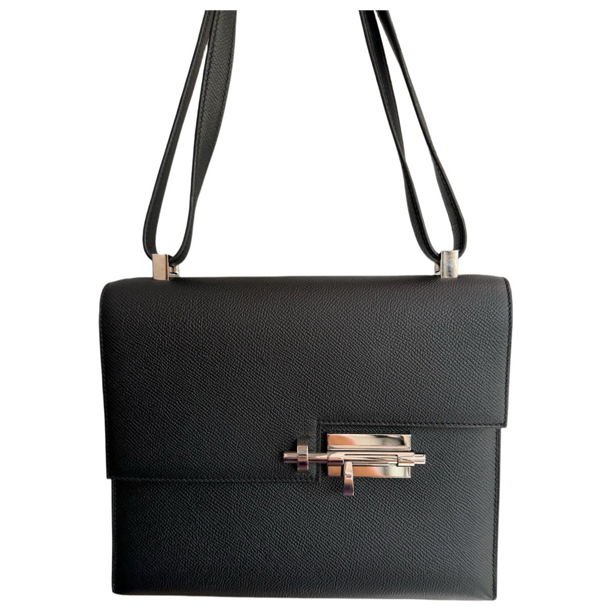 Verrou leather handbag