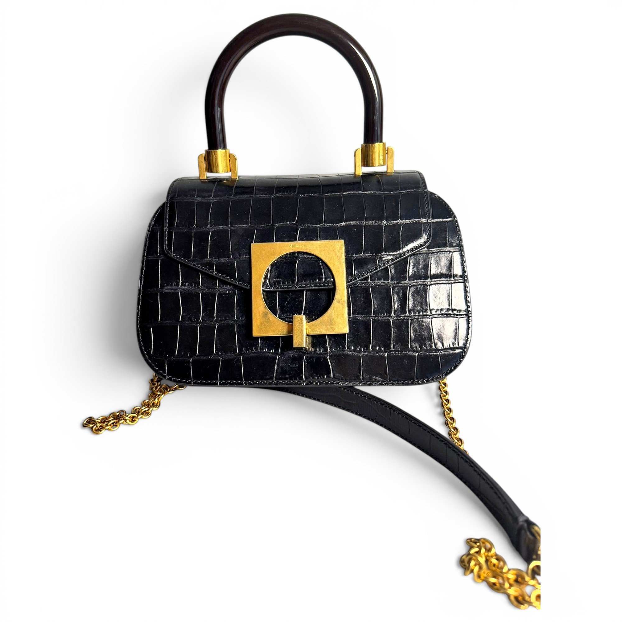 Leather handbag