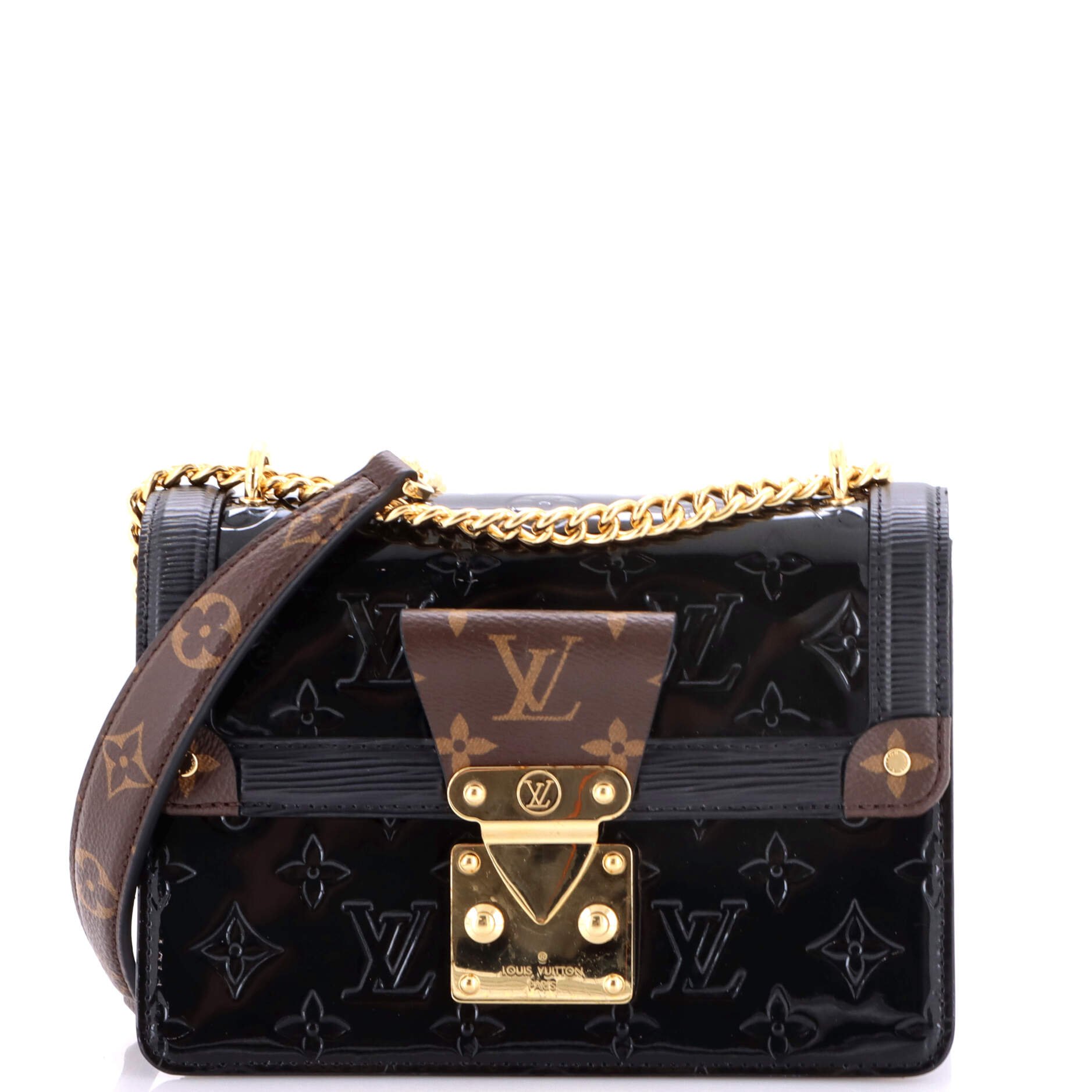 Wynwood Handbag Monogram Vernis with Monogram Canvas and Epi Leather