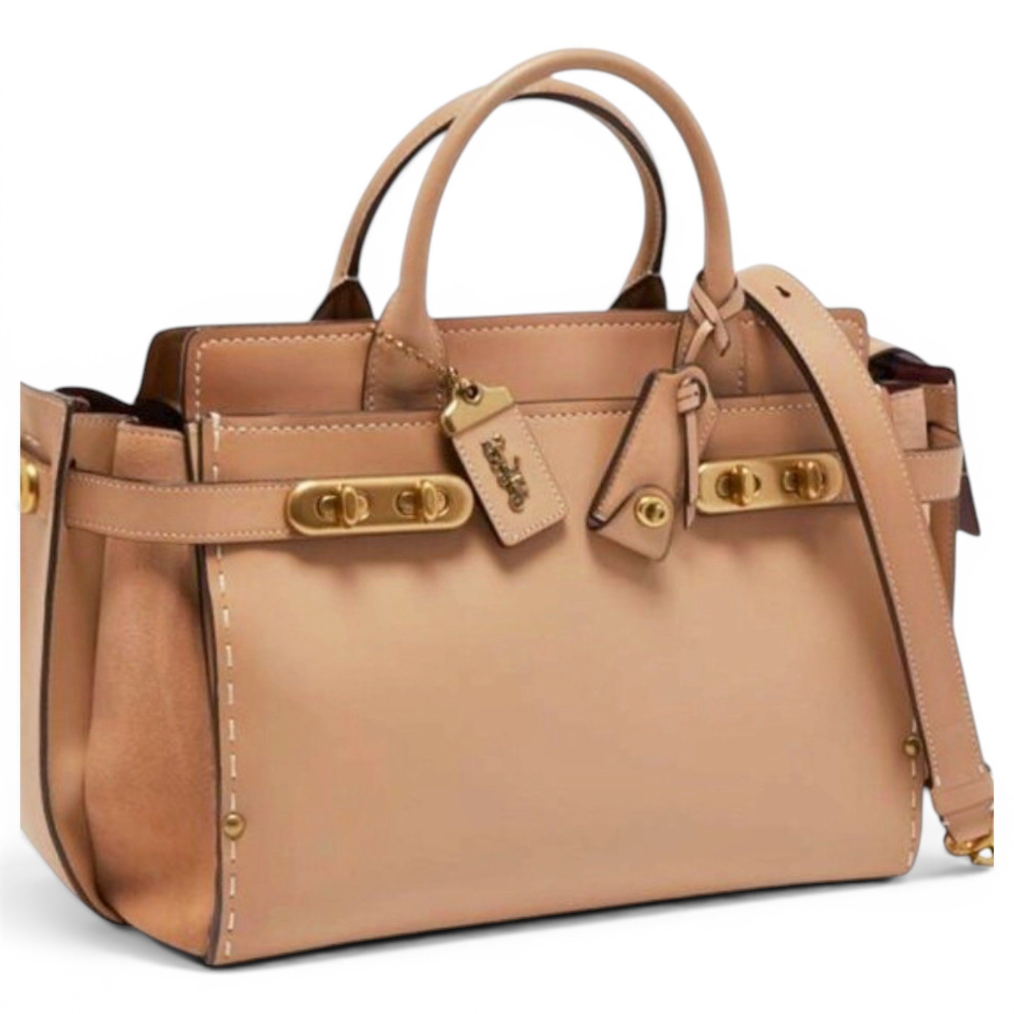 Leather handbag