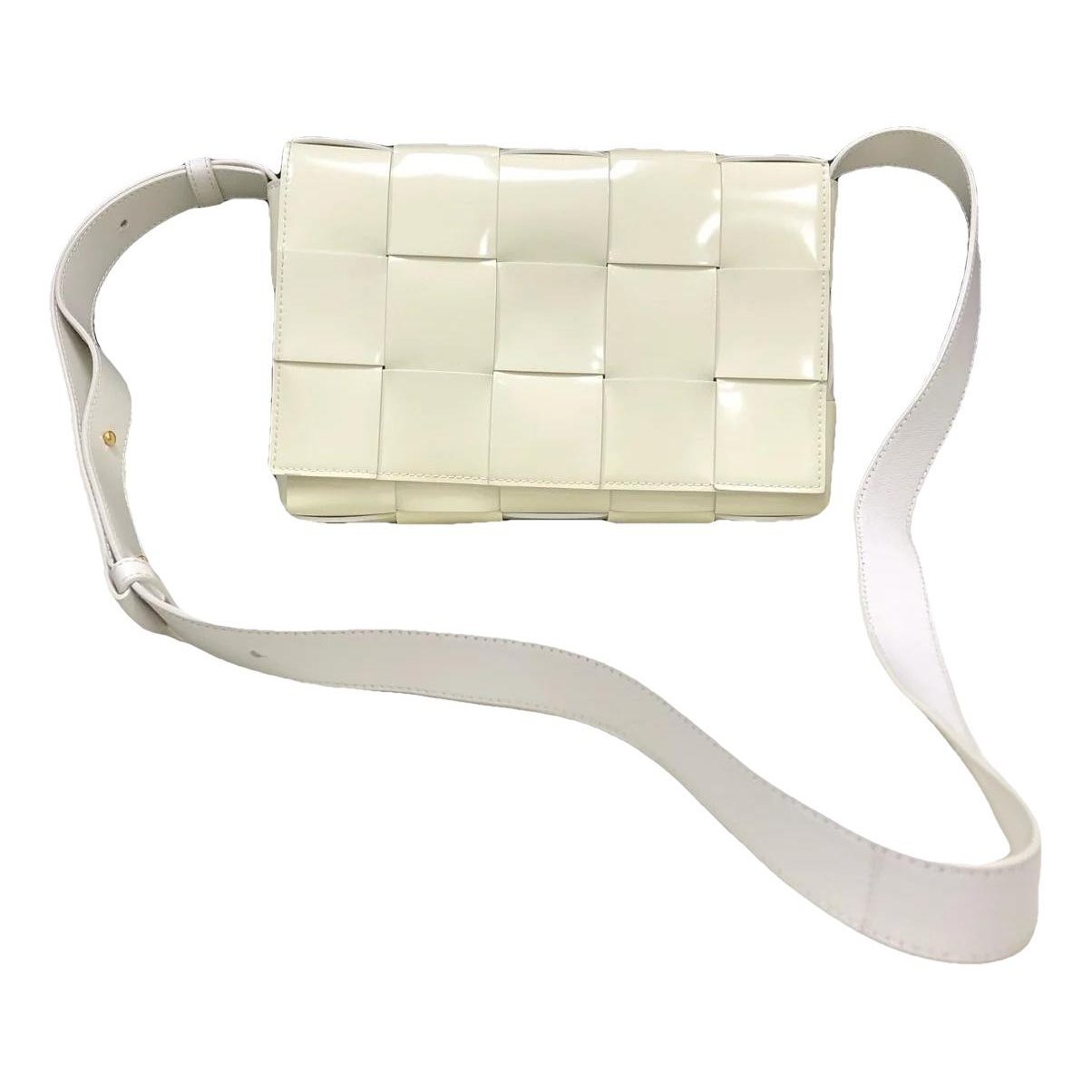 Cassette leather handbag