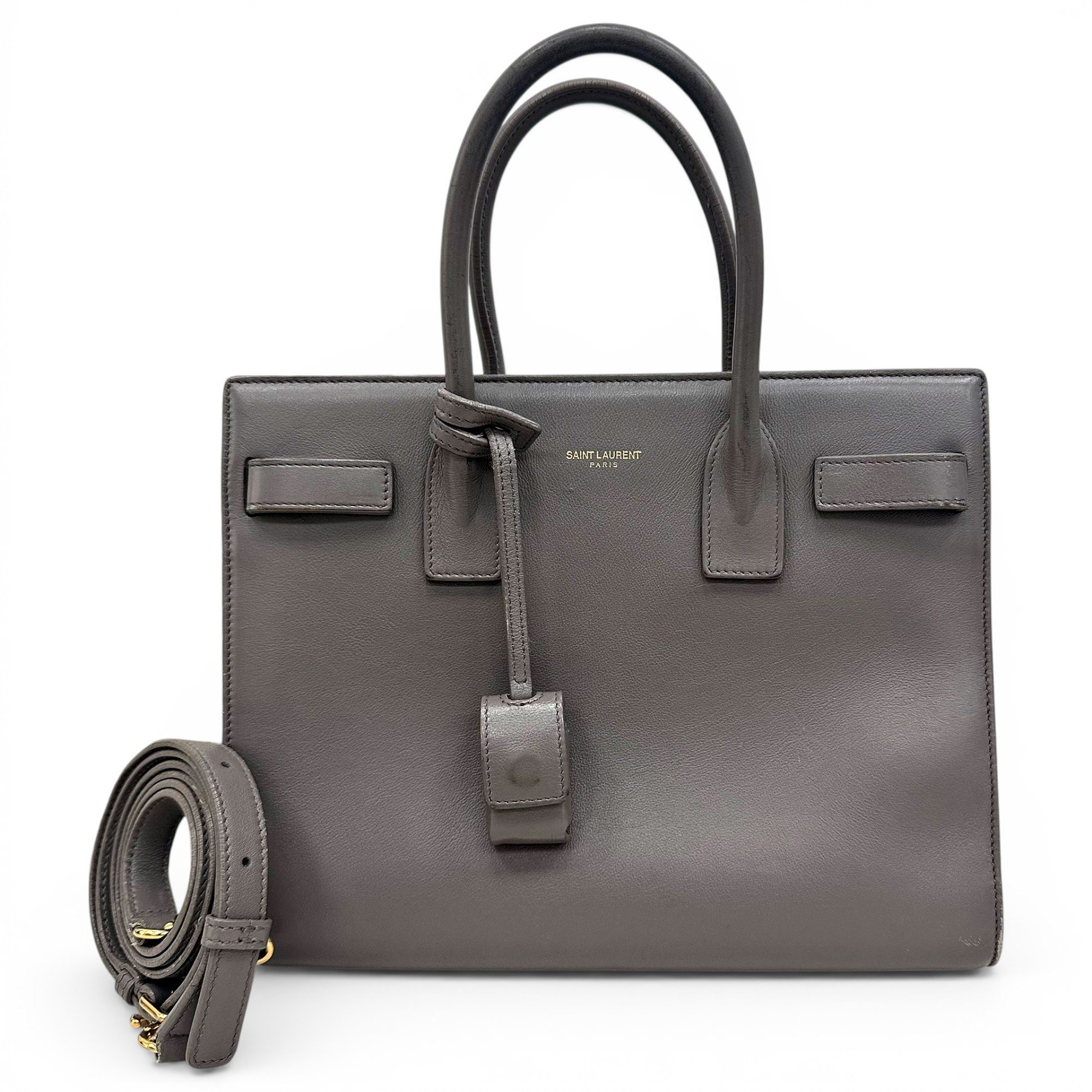 Sac de Jour leather tote