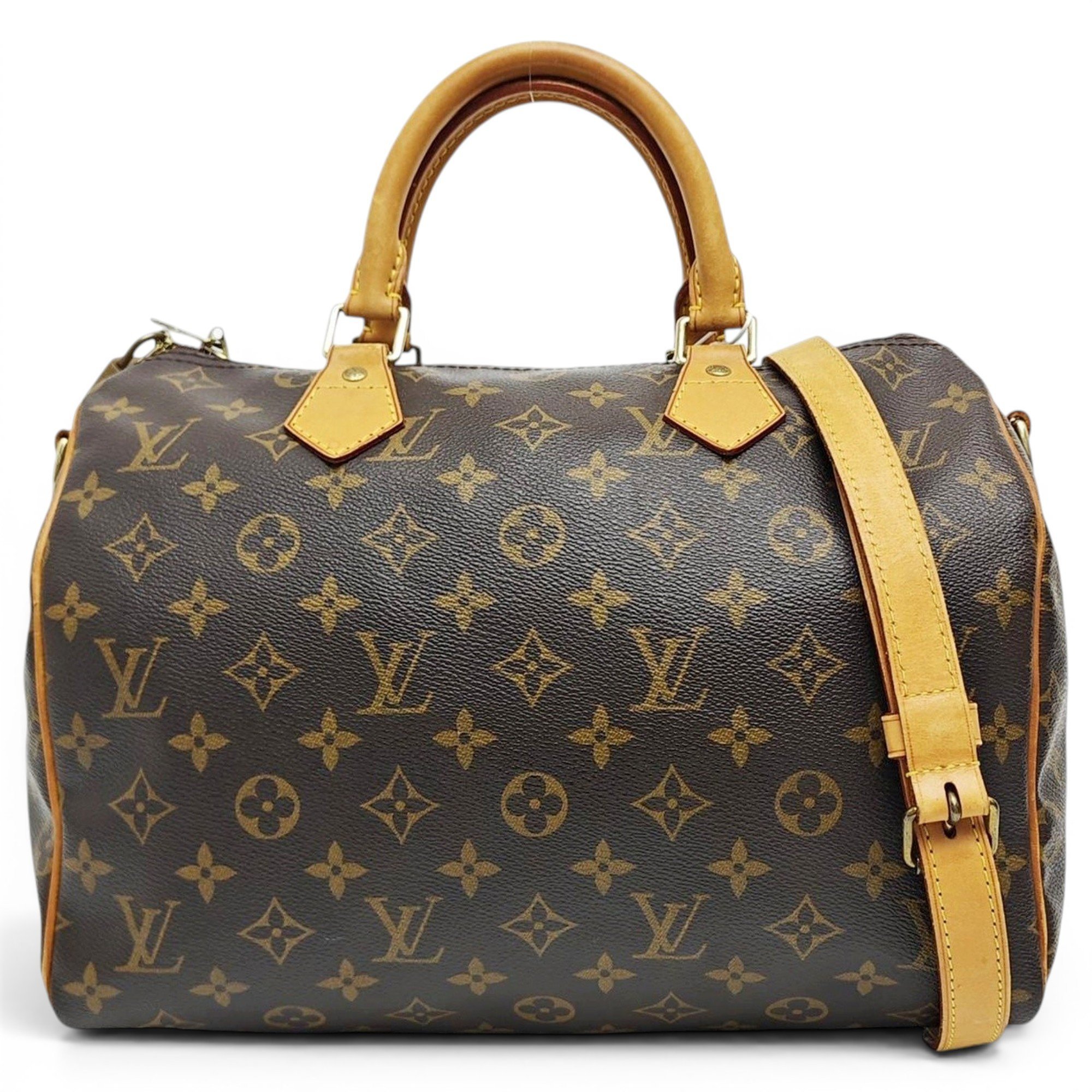 Nano Speedy / Mini HL leather handbag