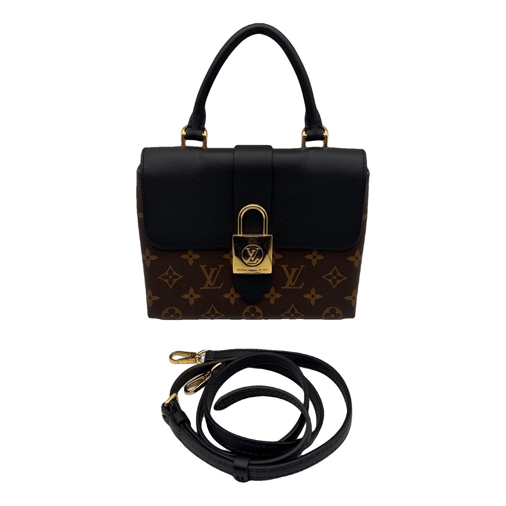 Louis Vuitton Locky BB leather handbag