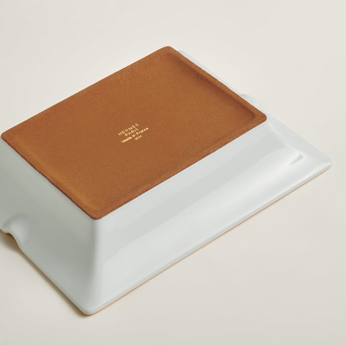 Tangerine Cavalier En Formes Ashtray