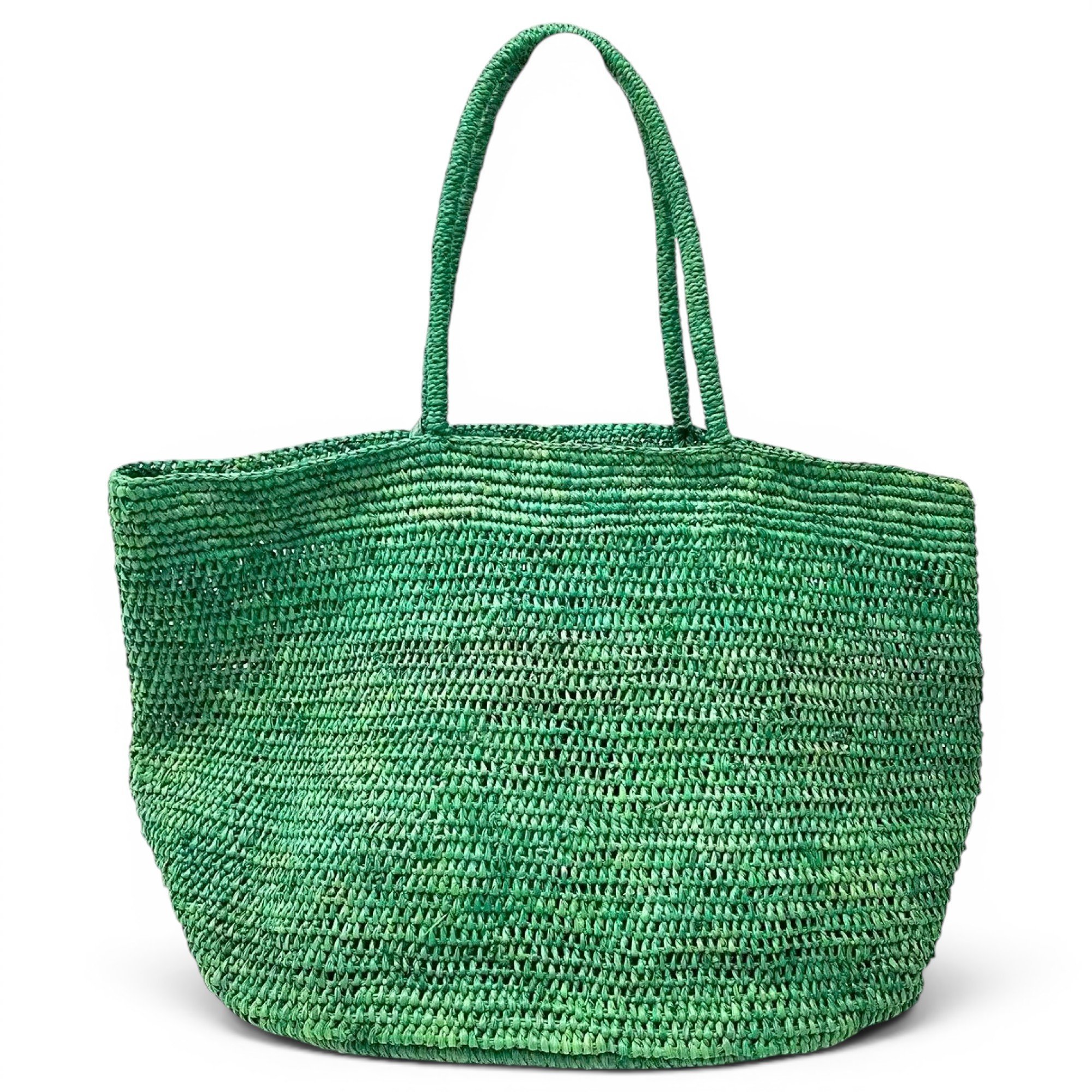 Leather tote