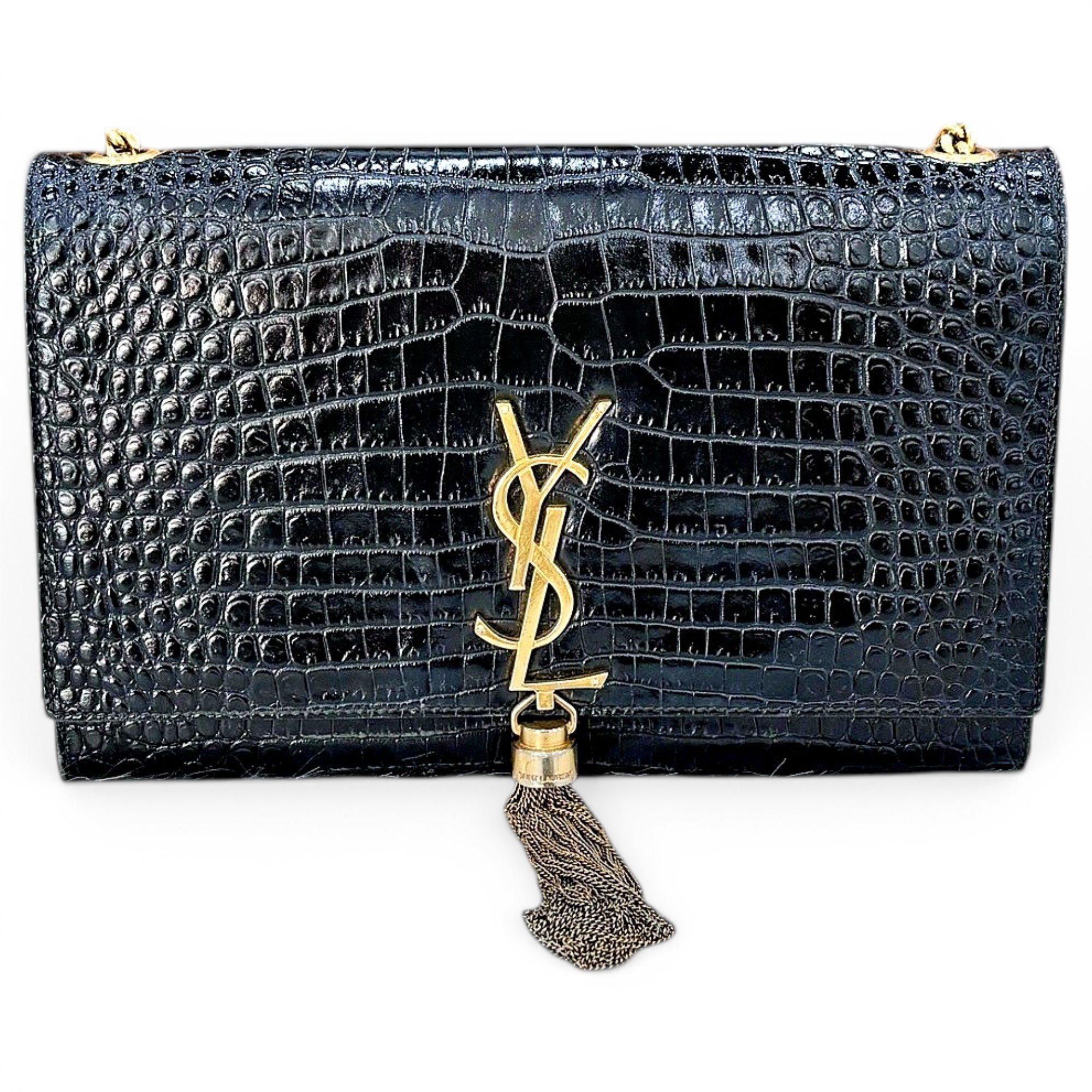 Pompom Kate leather crossbody bag