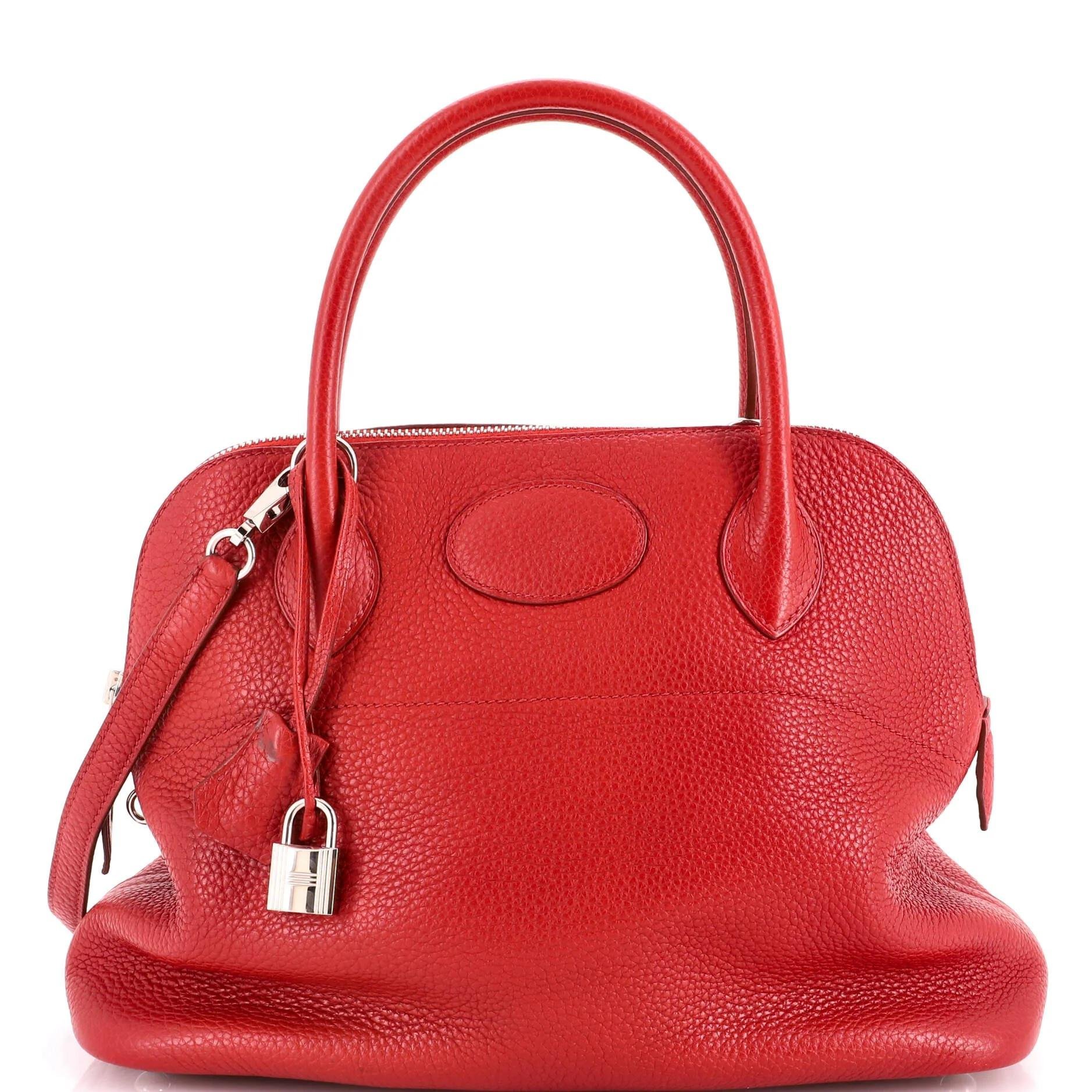 Bolide leather satchel