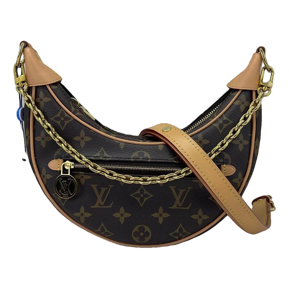 Loop leather mini bag
