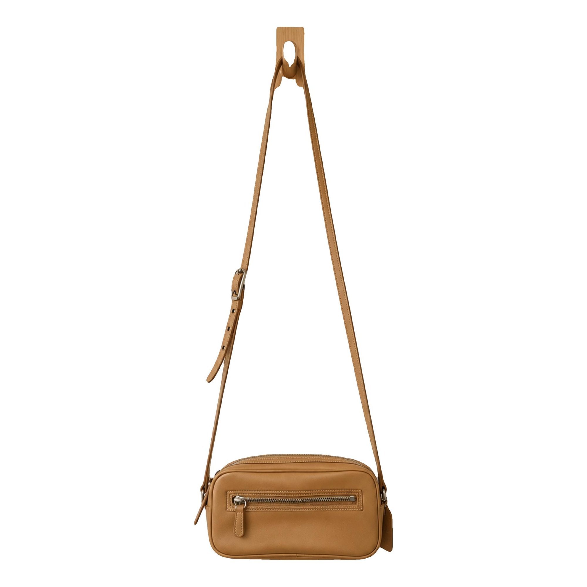 Leather crossbody bag