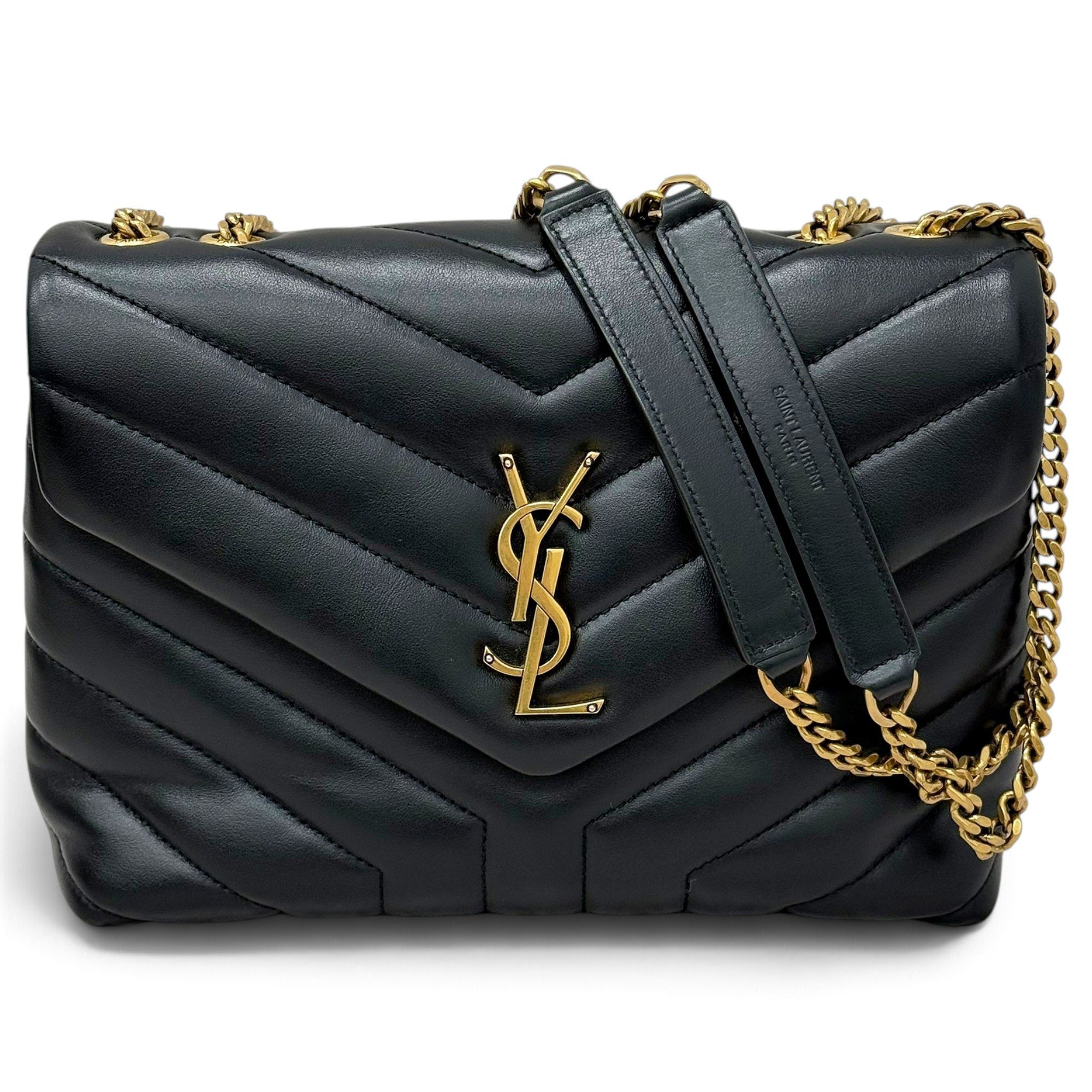 Loulou leather handbag
