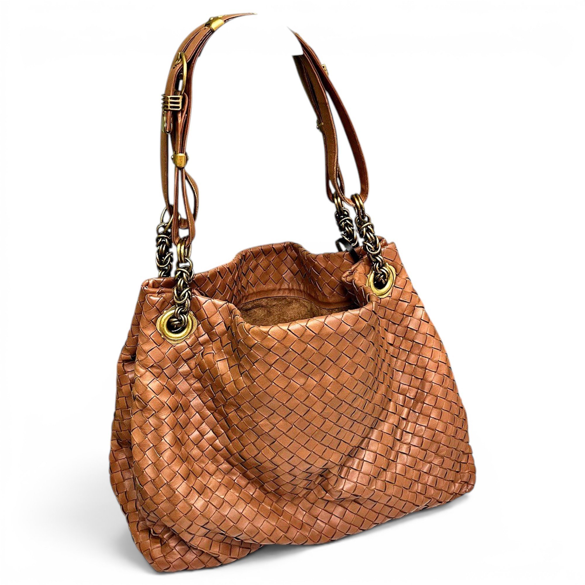 Leather handbag