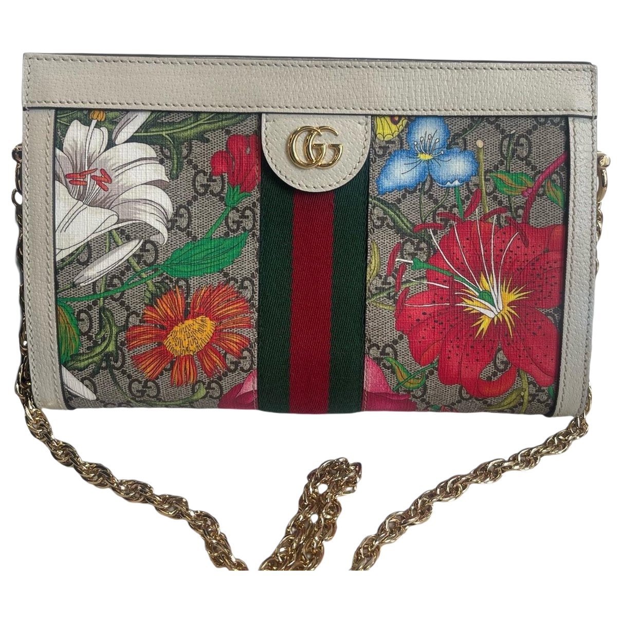 Ophidia leather handbag