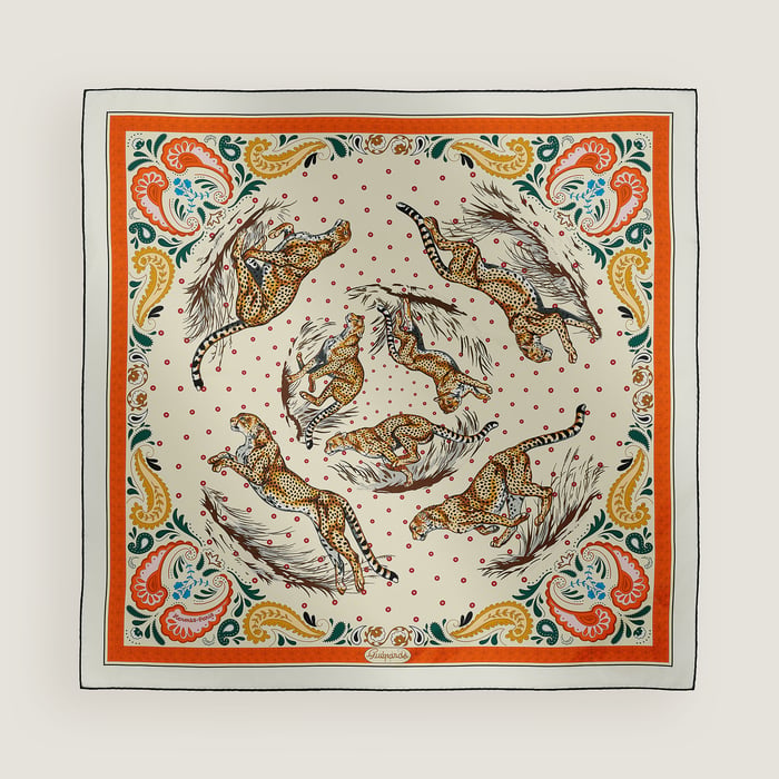 Guepards Bandana Double Face Scarf 90