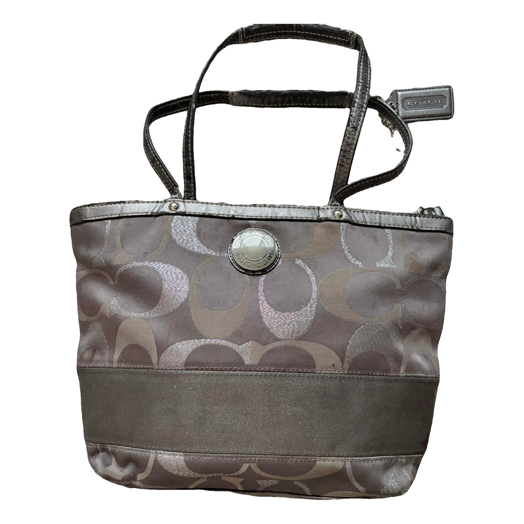 CITY ZIP TOTE leather handbag
