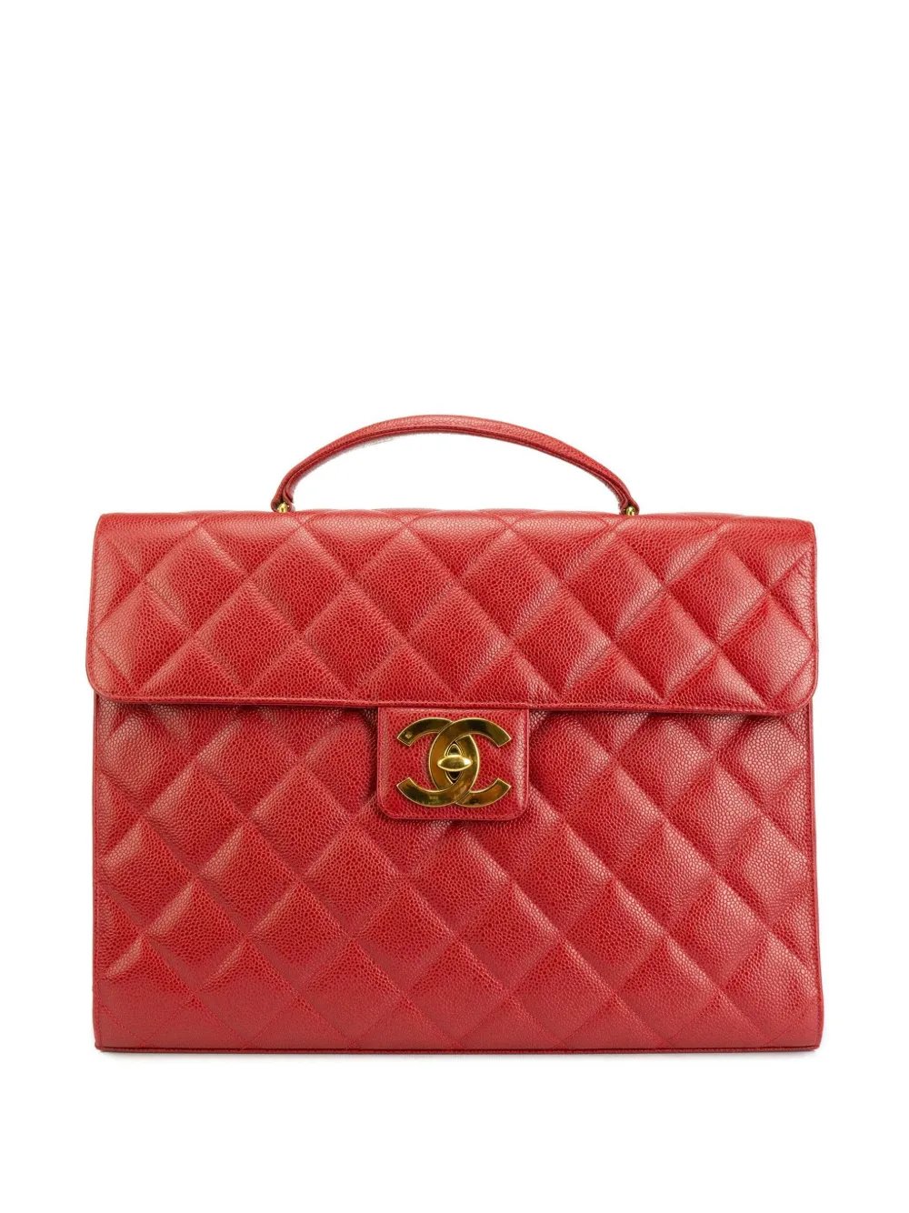 1994 diamond-quilted briefcase
