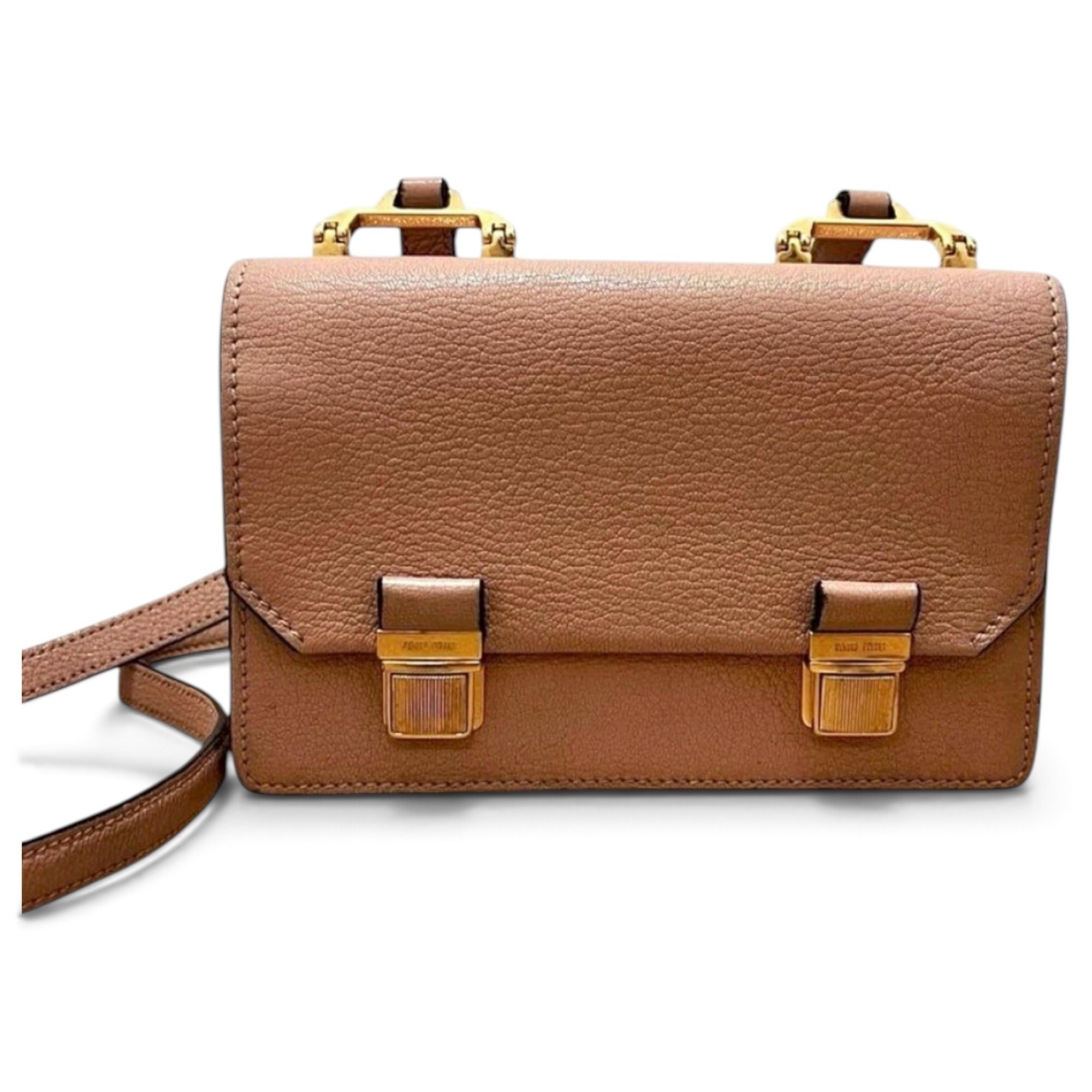 Leather crossbody bag