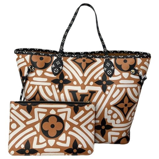 Neverfull leather handbag