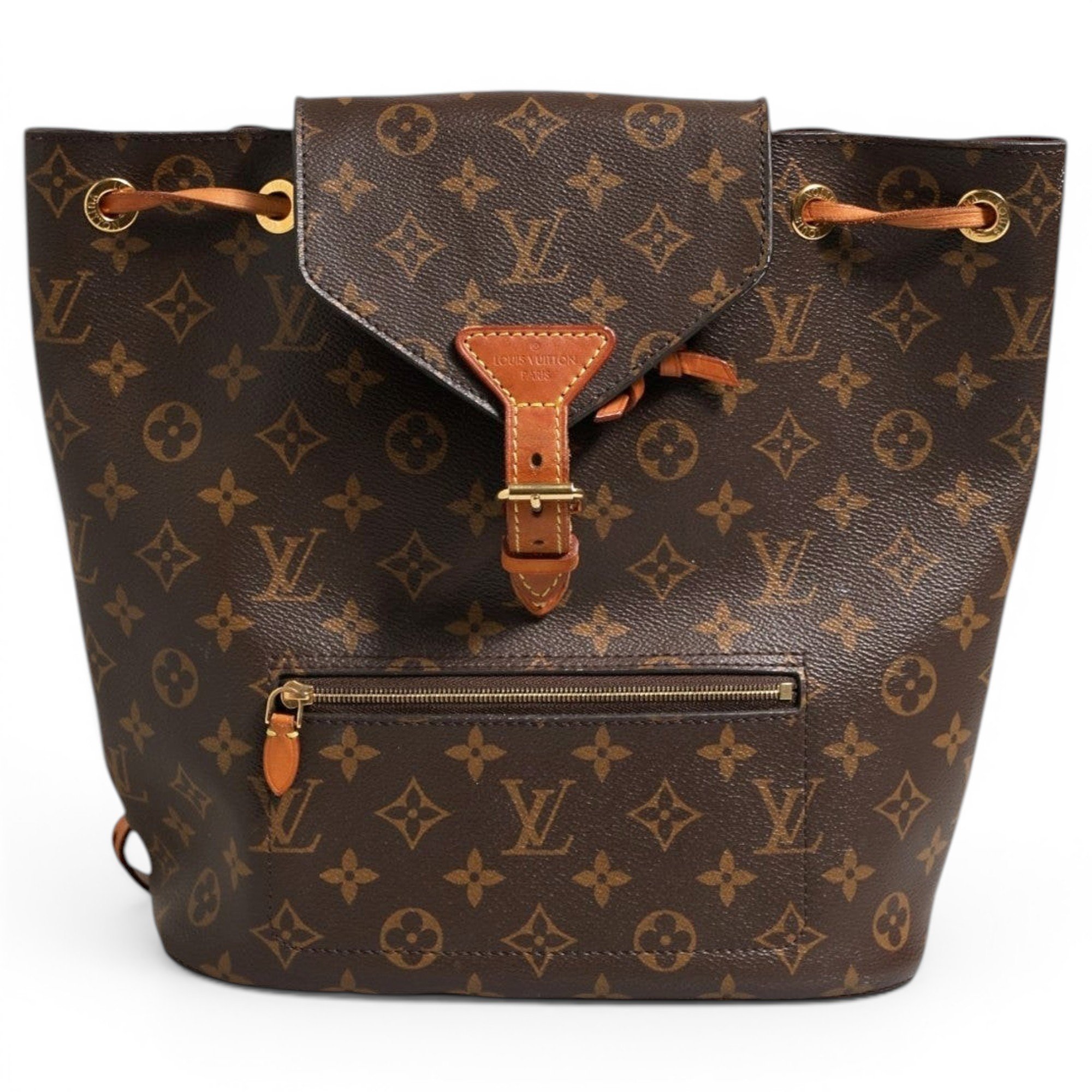 Louis Vuitton Montsouris leather backpack