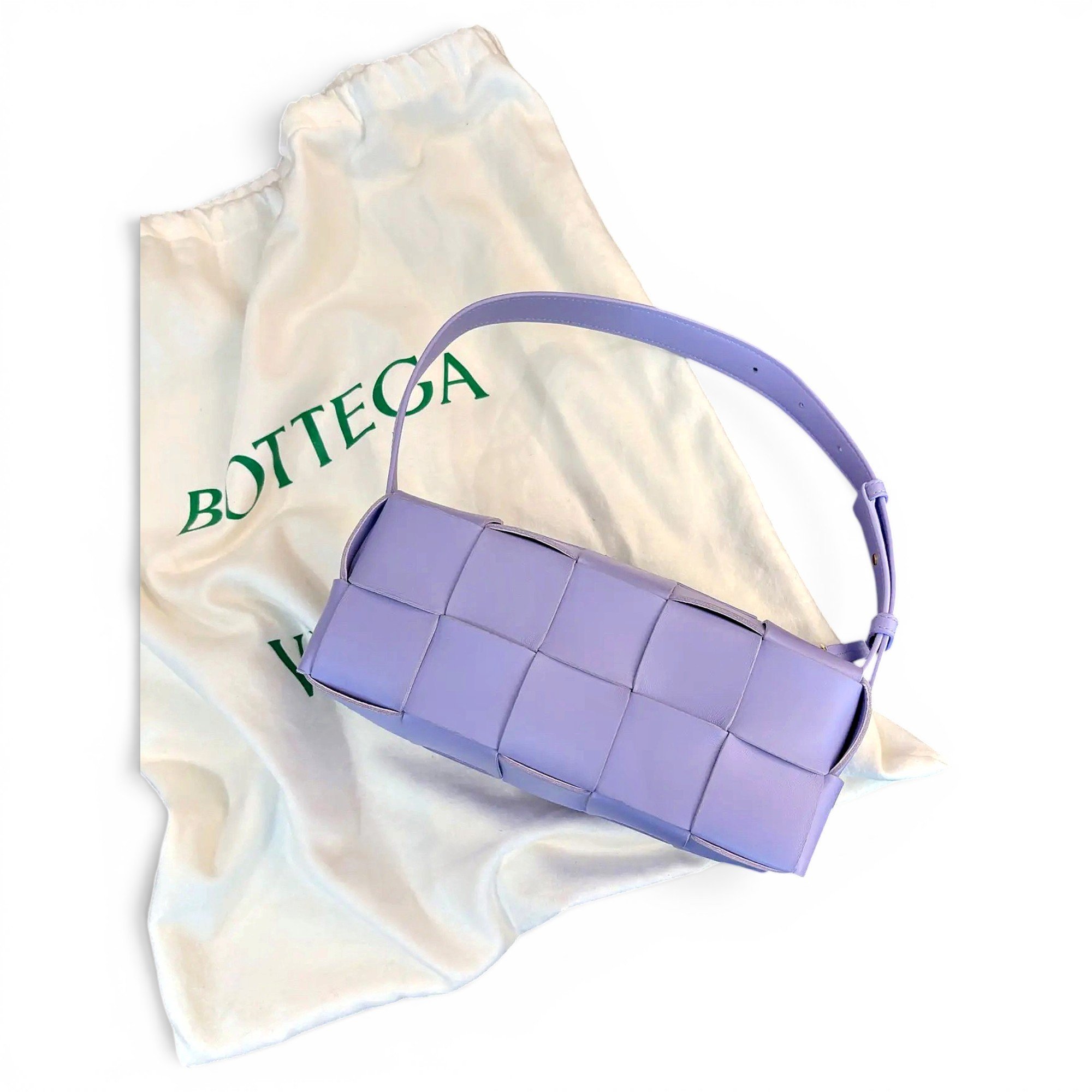 Brick Cassette leather handbag