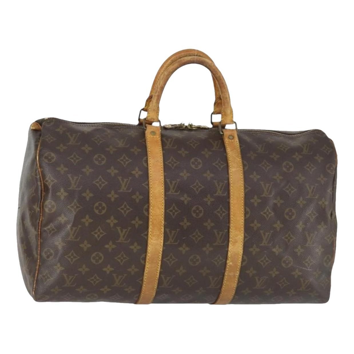 Keepall leather 48h bag