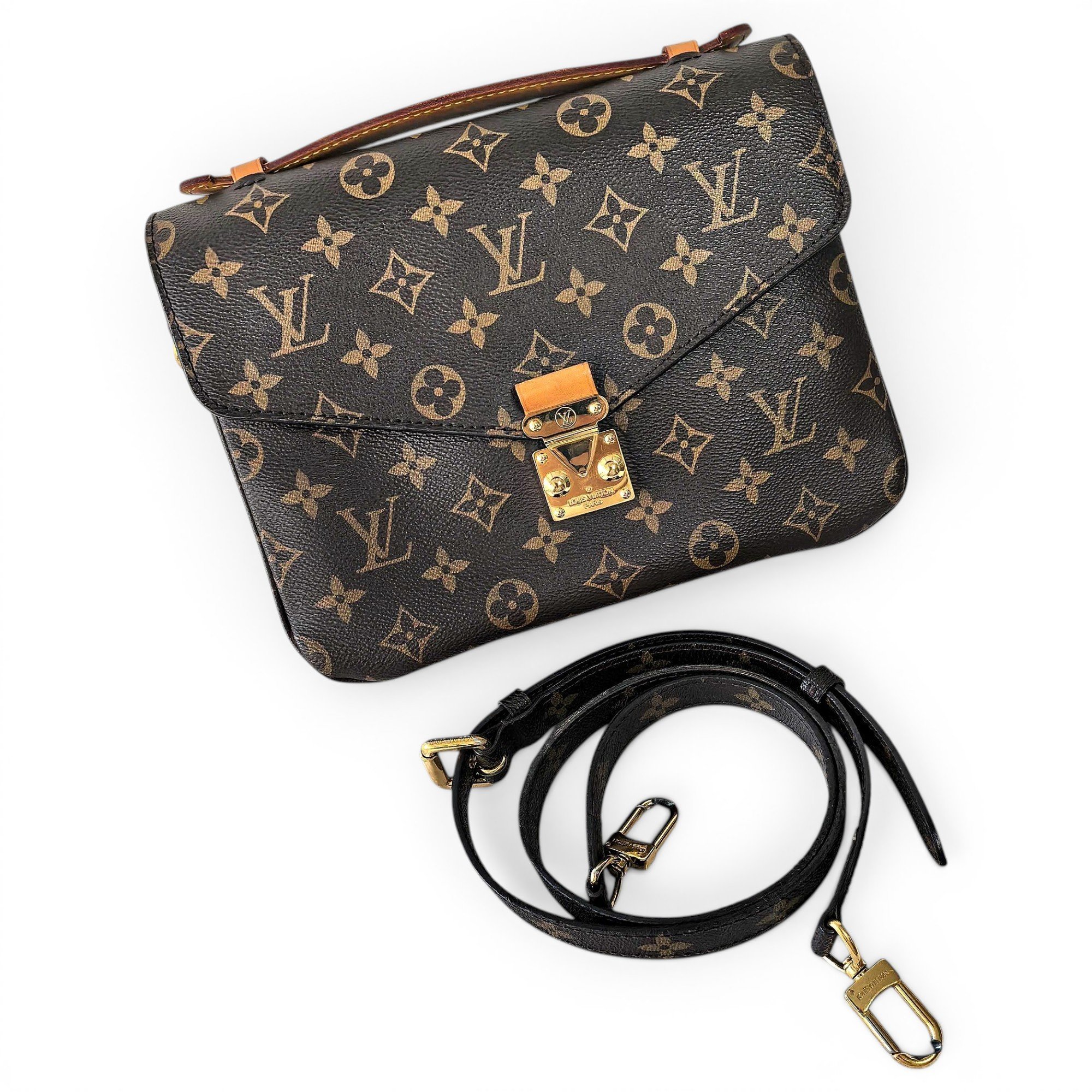 Metis leather crossbody bag