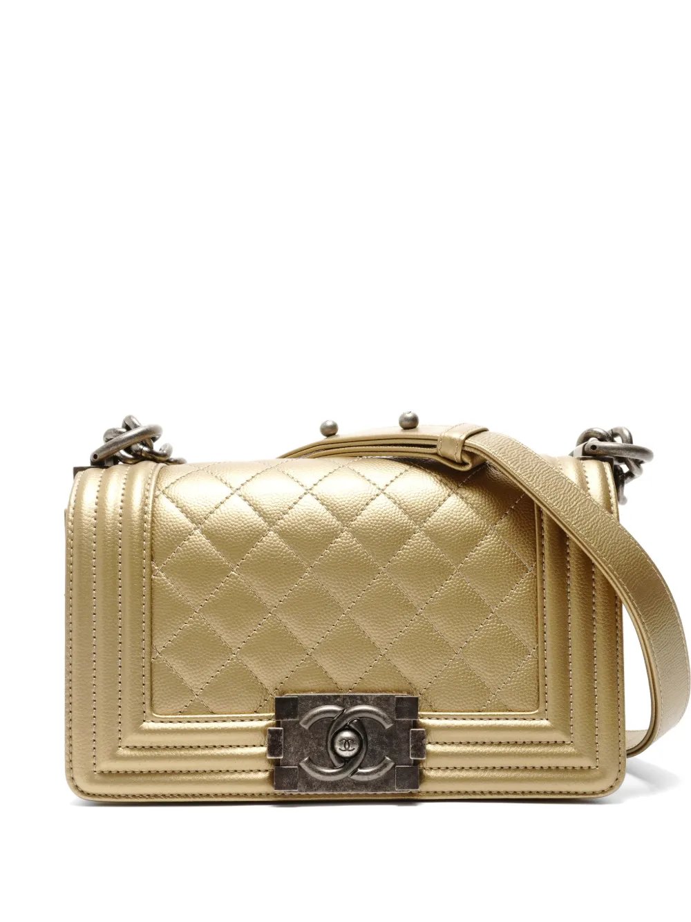 2018 Le Boy diamond-quilted shoulder bag