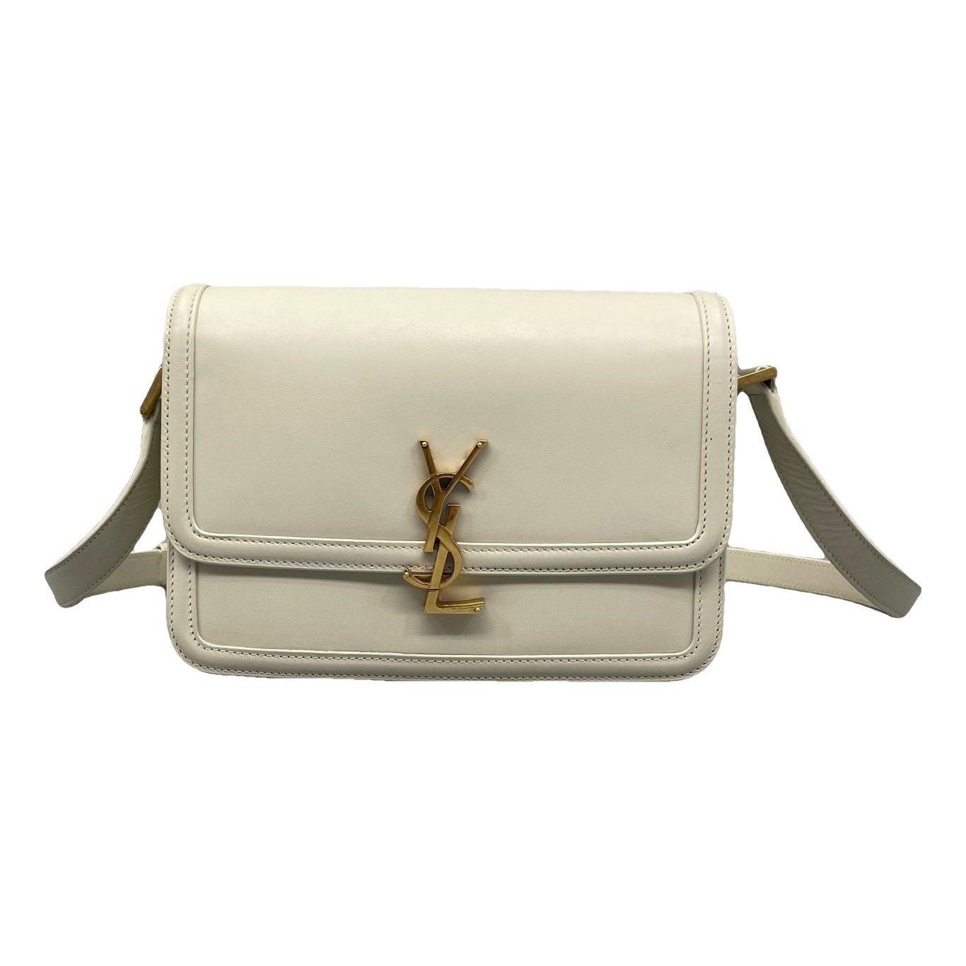 Solférino leather handbag