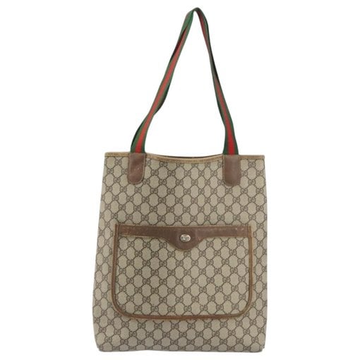 Leather tote