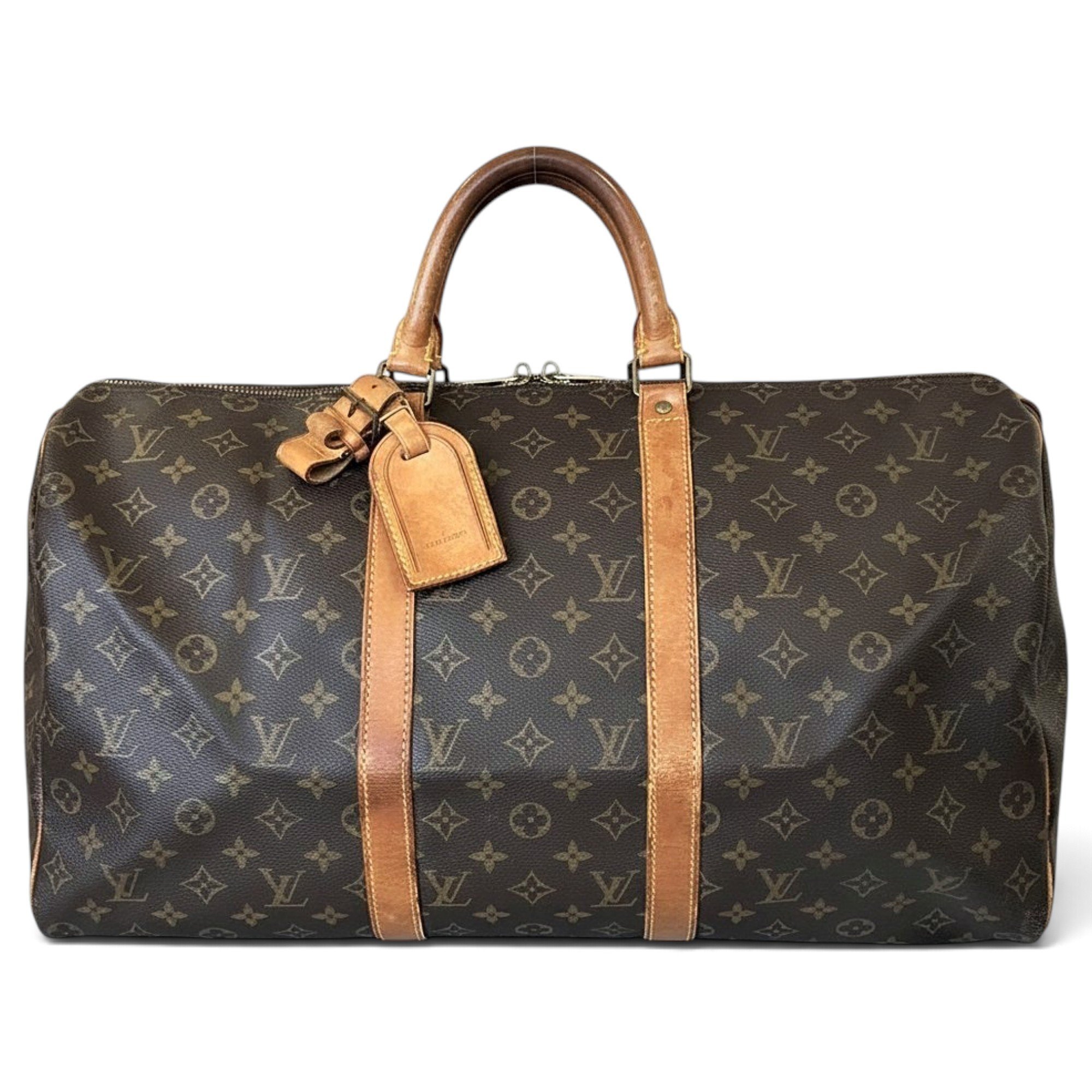 Keepall leather 24h bag
