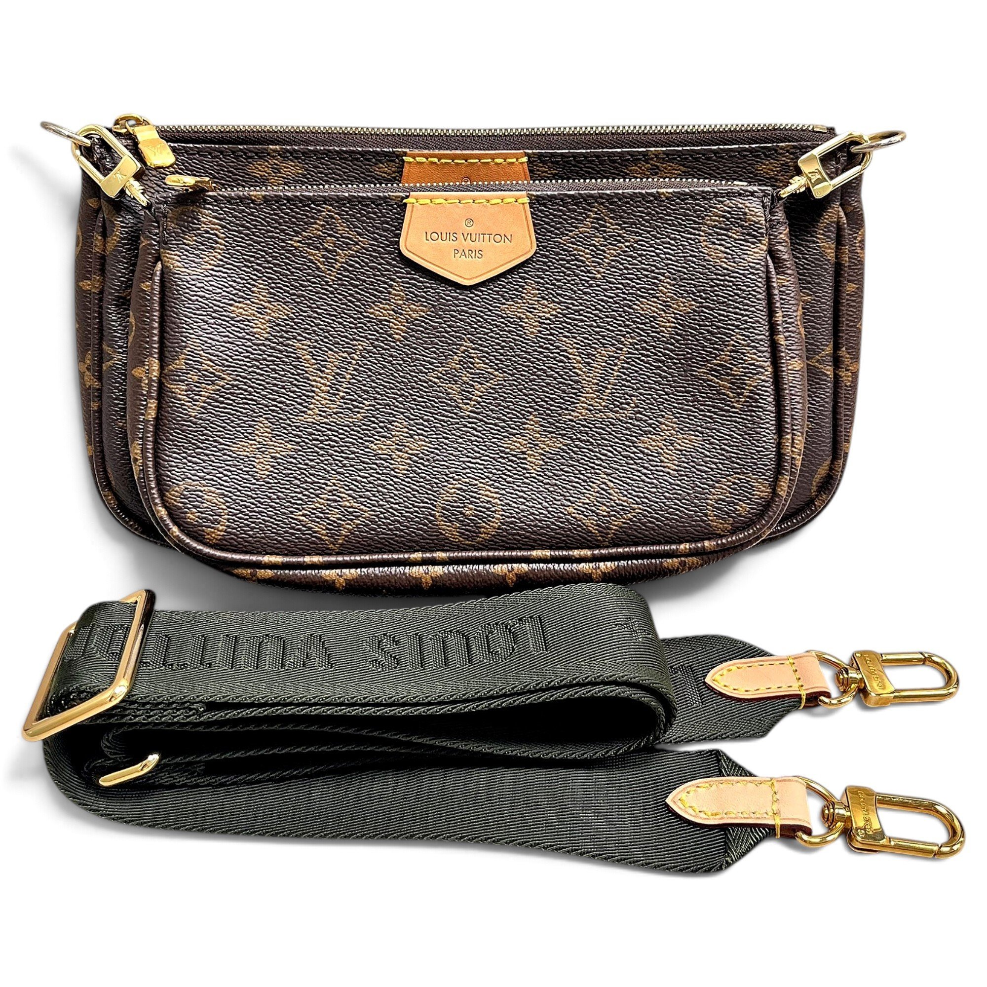 Multi Pochette Accessoires leather handbag