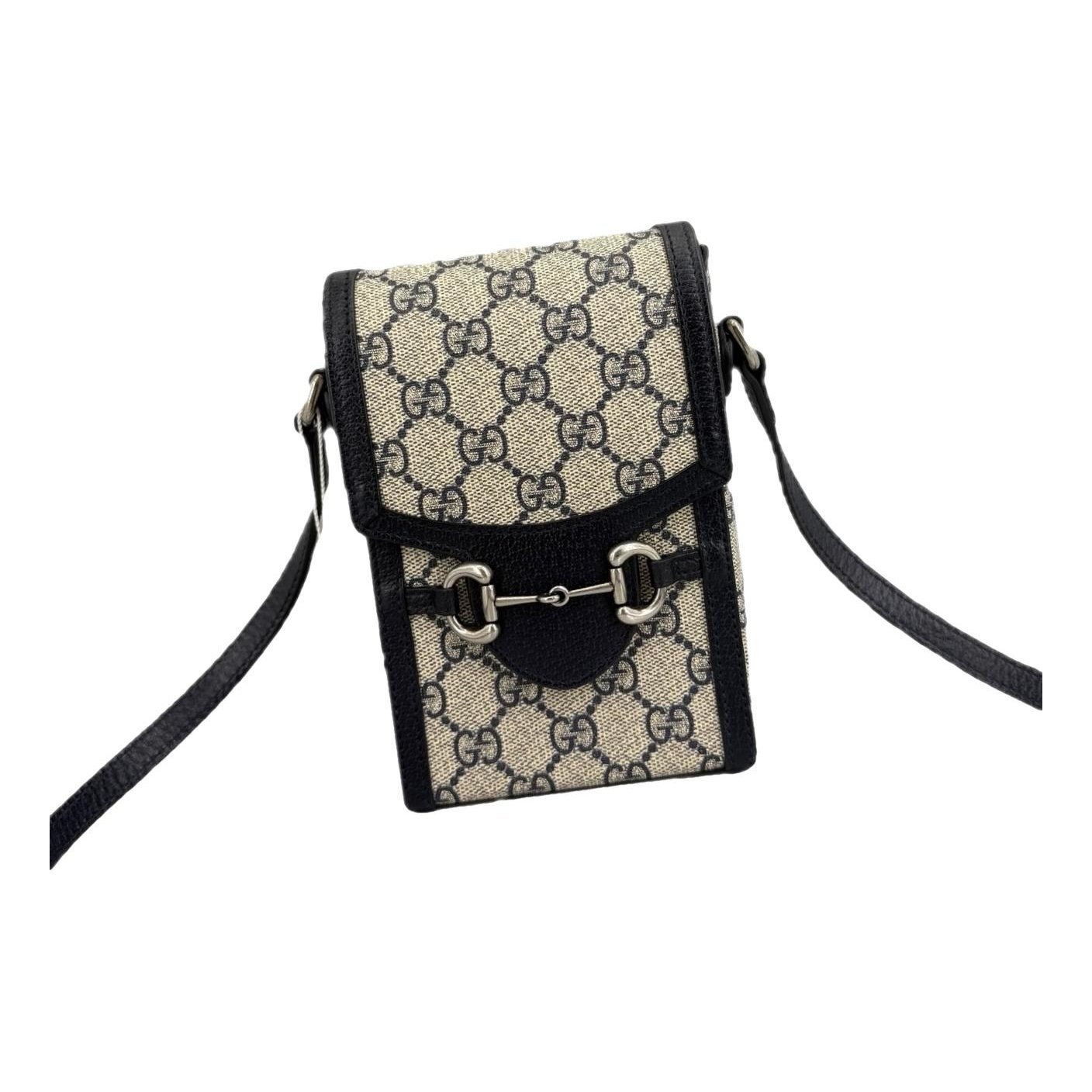 Horsebit 1955 Vertical cloth handbag