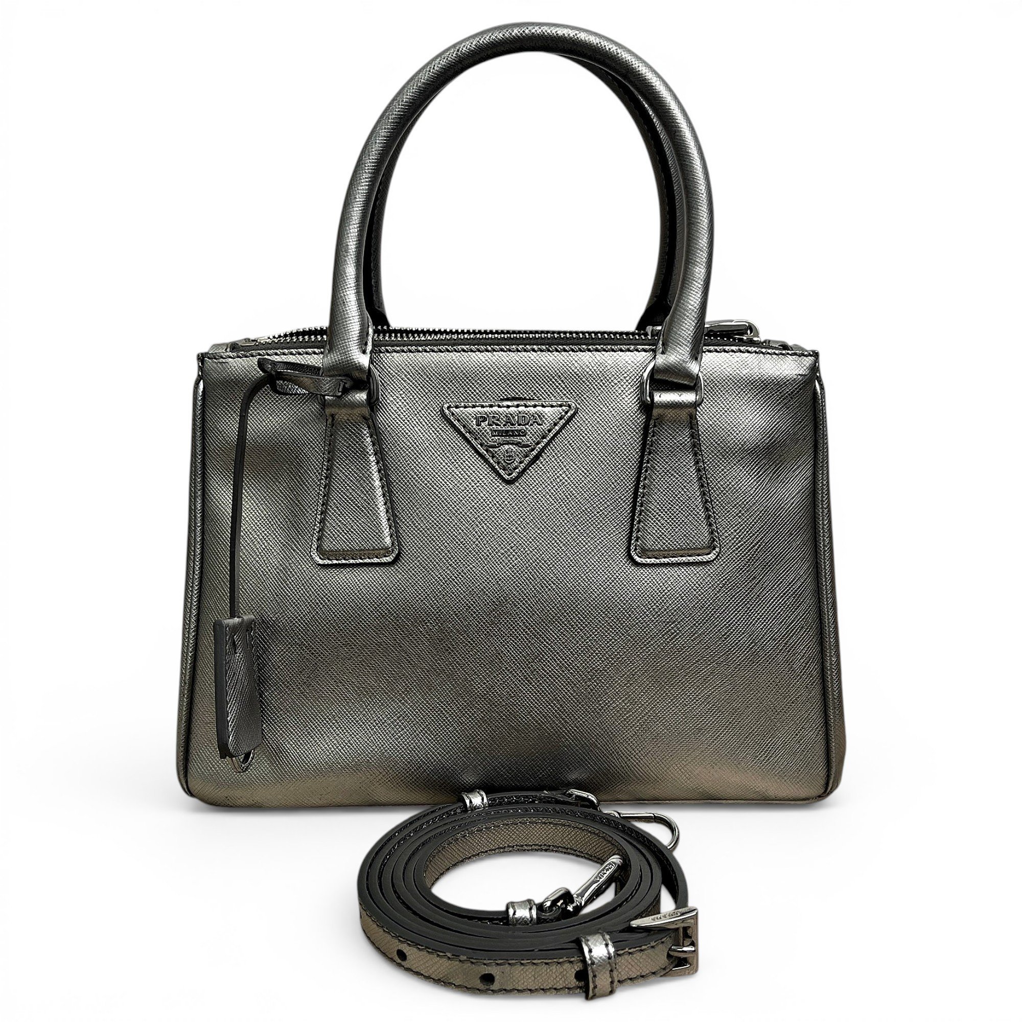 Galleria leather handbag