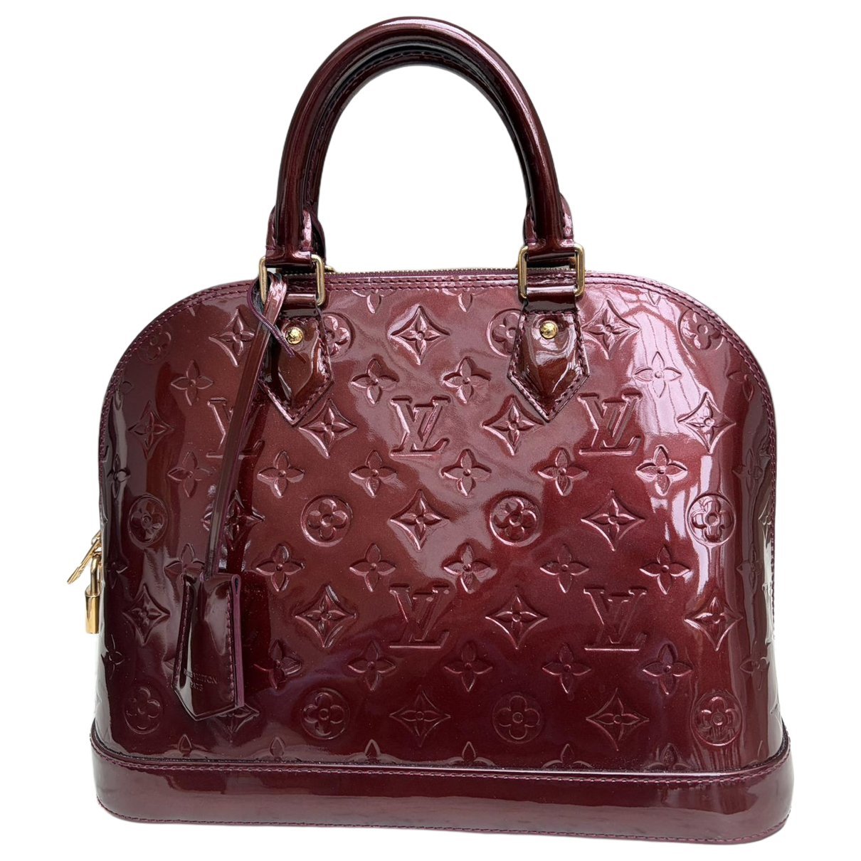 Alma patent leather handbag