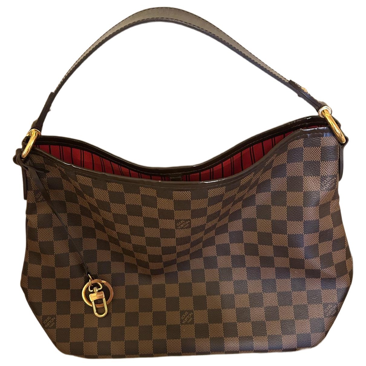 Graceful leather handbag