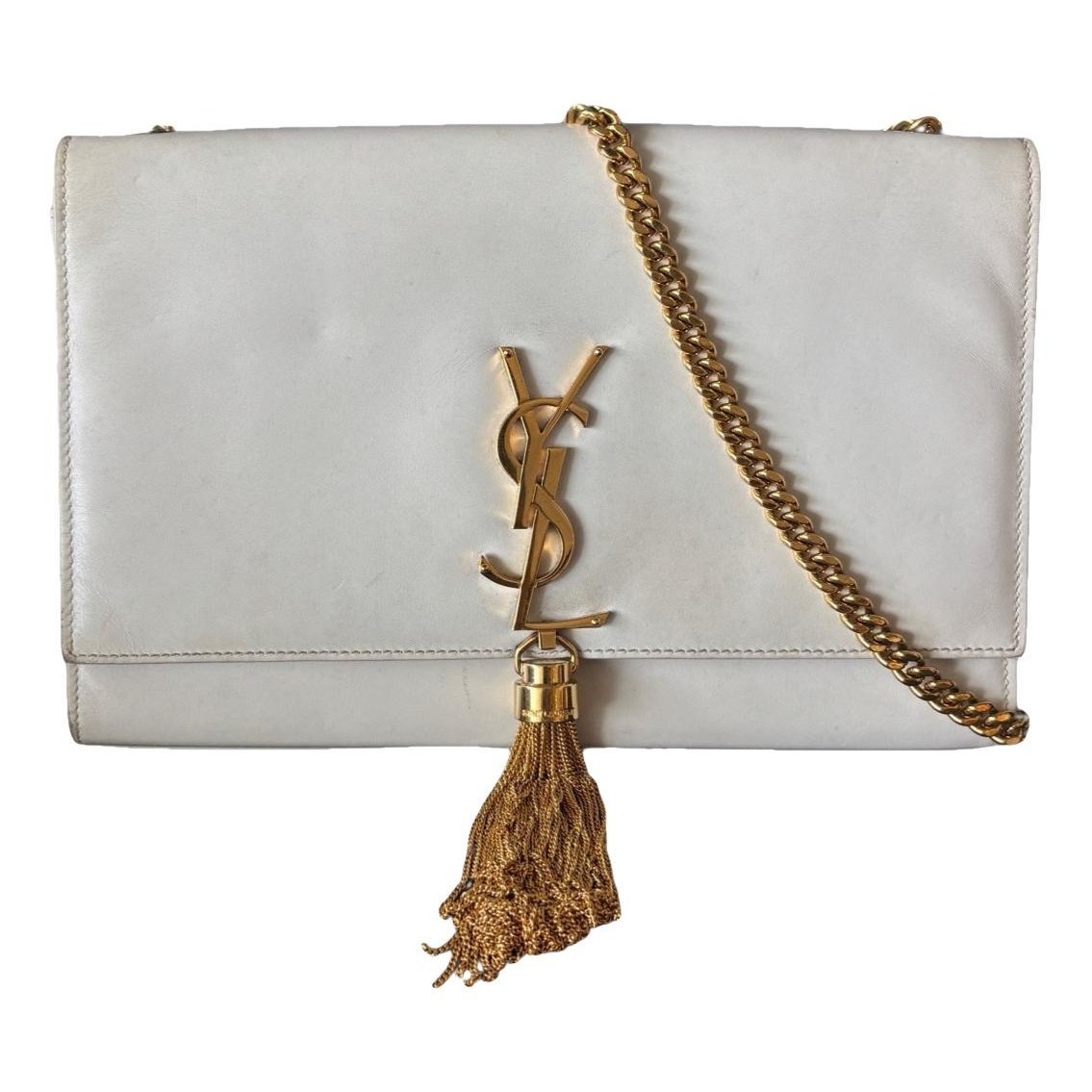 Pompom Kate leather handbag