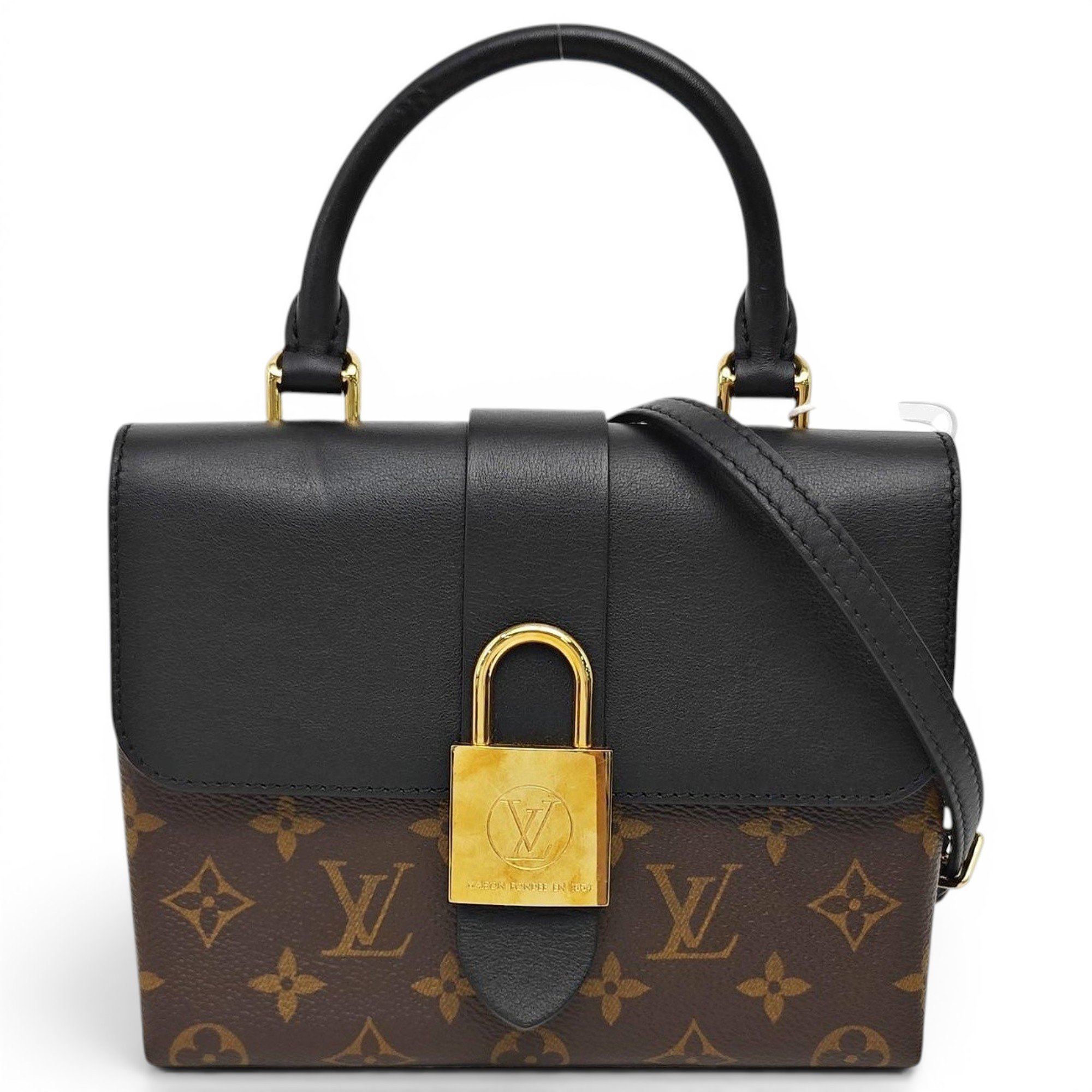 Locky BB leather handbag