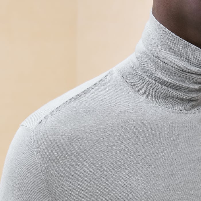 Silex "Coutures Inversees" Turtleneck Sweater