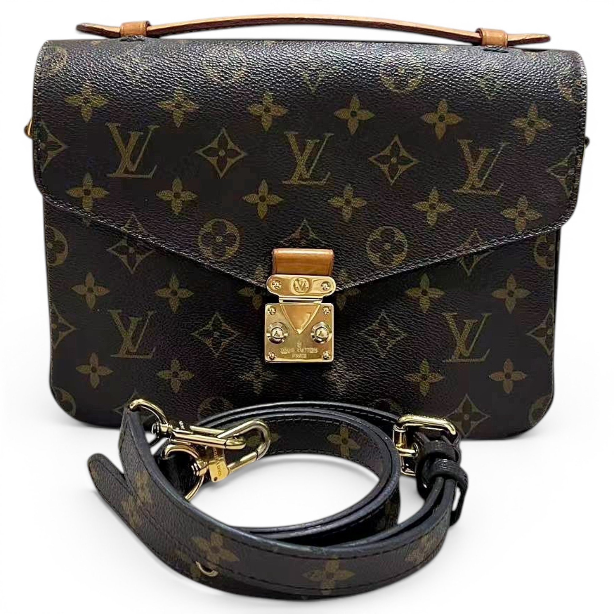 Metis leather handbag
