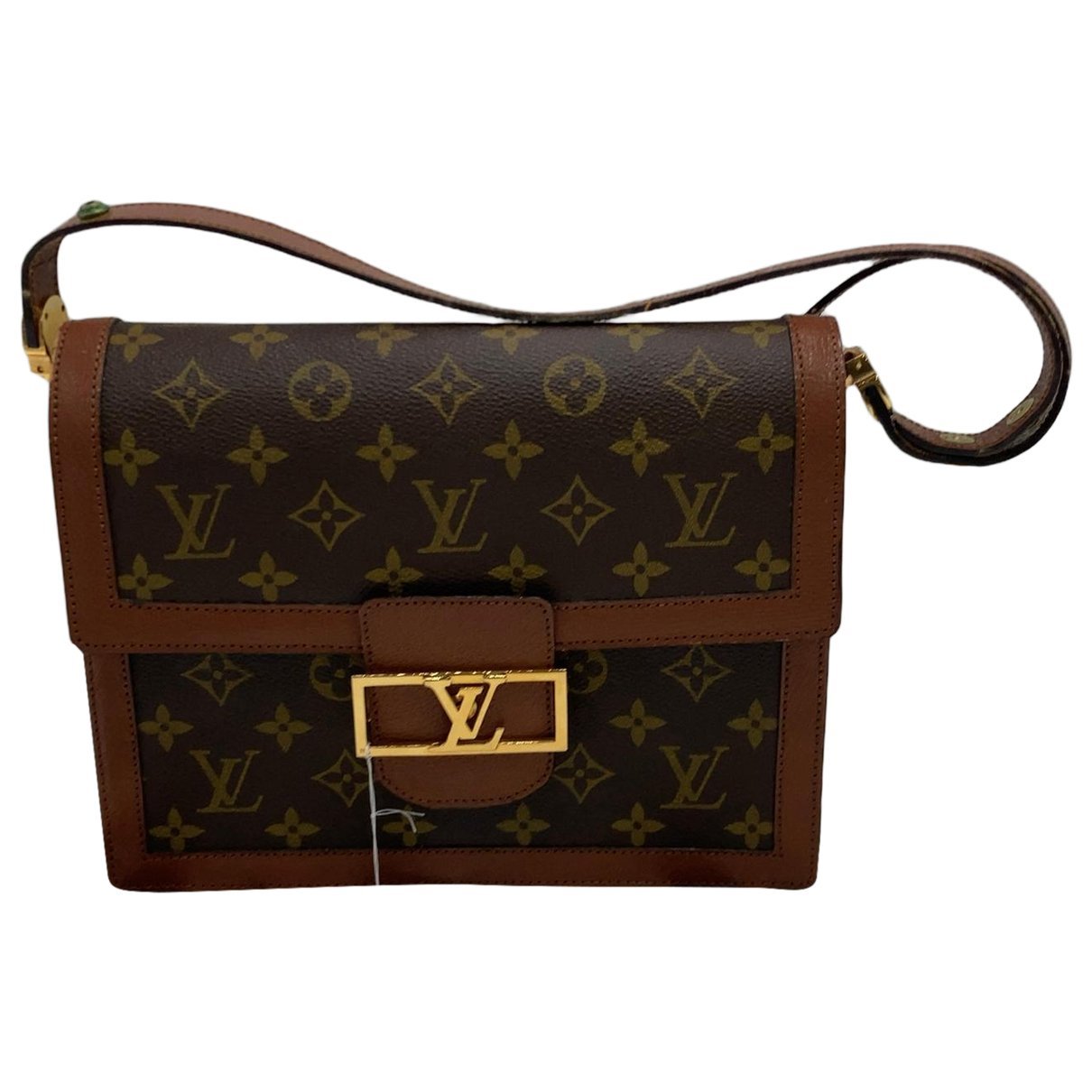 Dauphine leather handbag