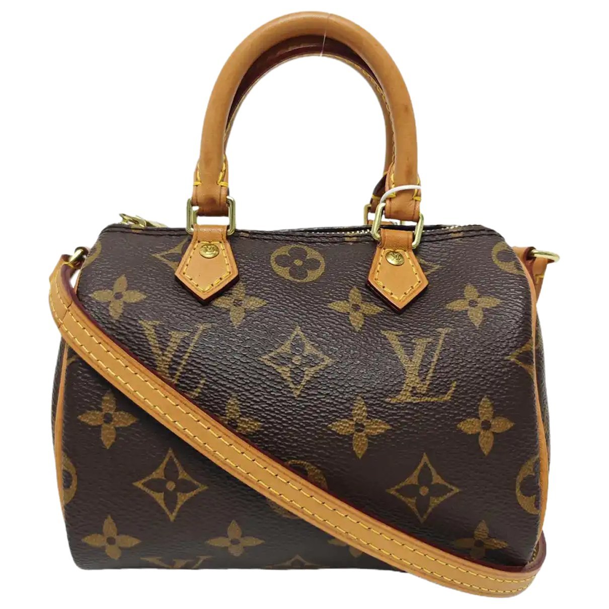 Nano Speedy / Mini HL leather handbag