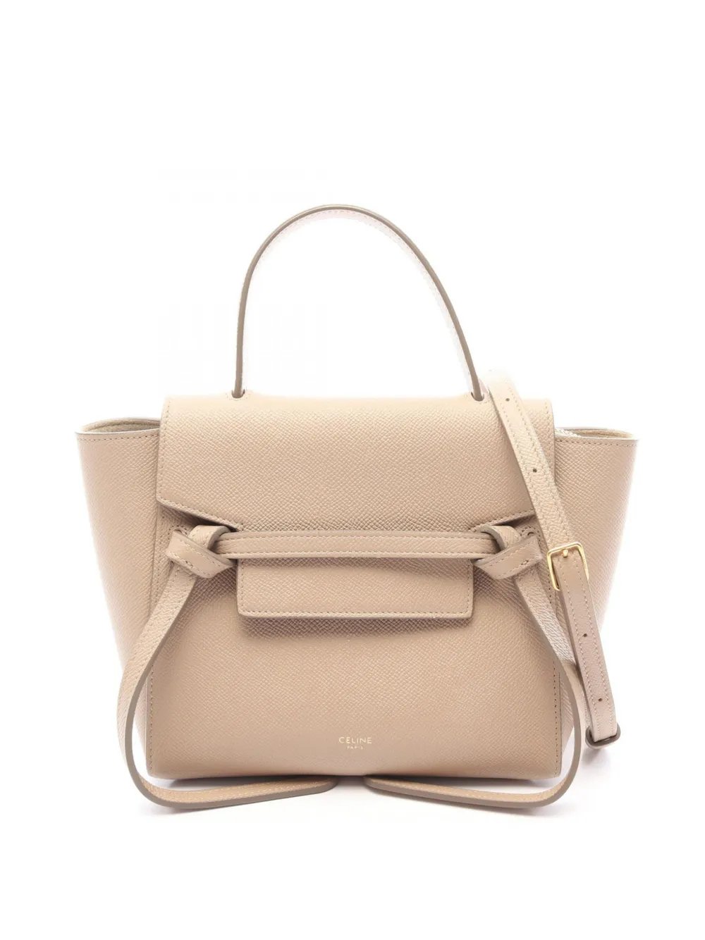 2010-2026 Nano Grained Calfskin Belt Bag satchel