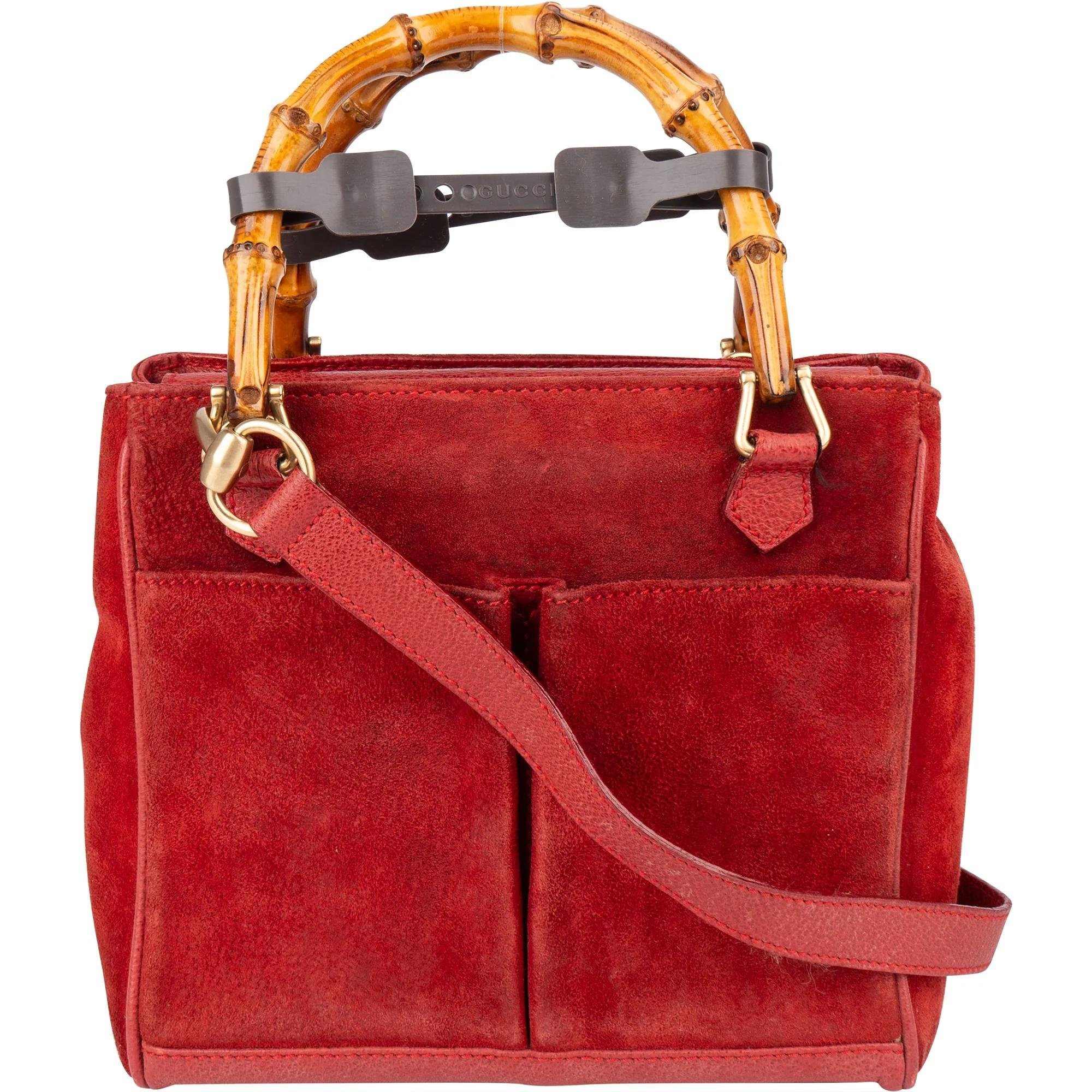 Bamboo Top Handle handbag