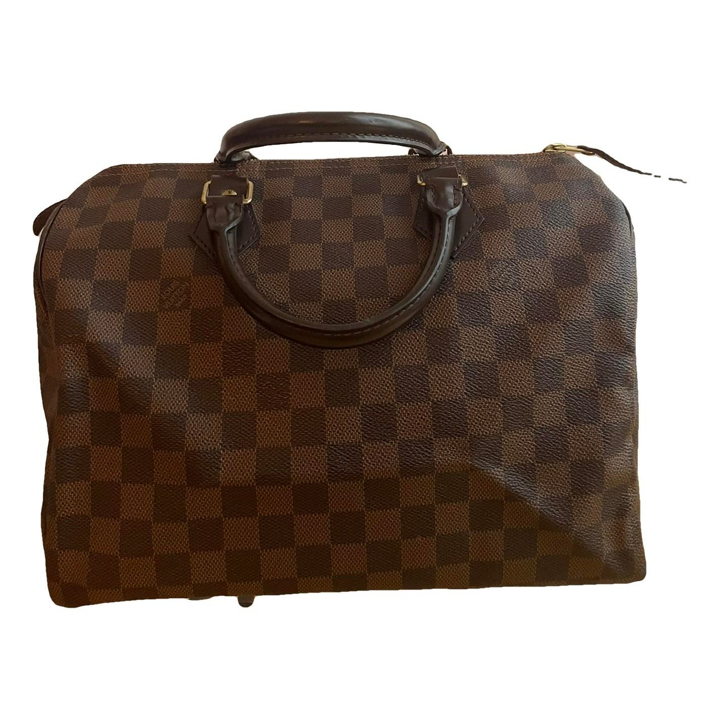 Speedy leather handbag