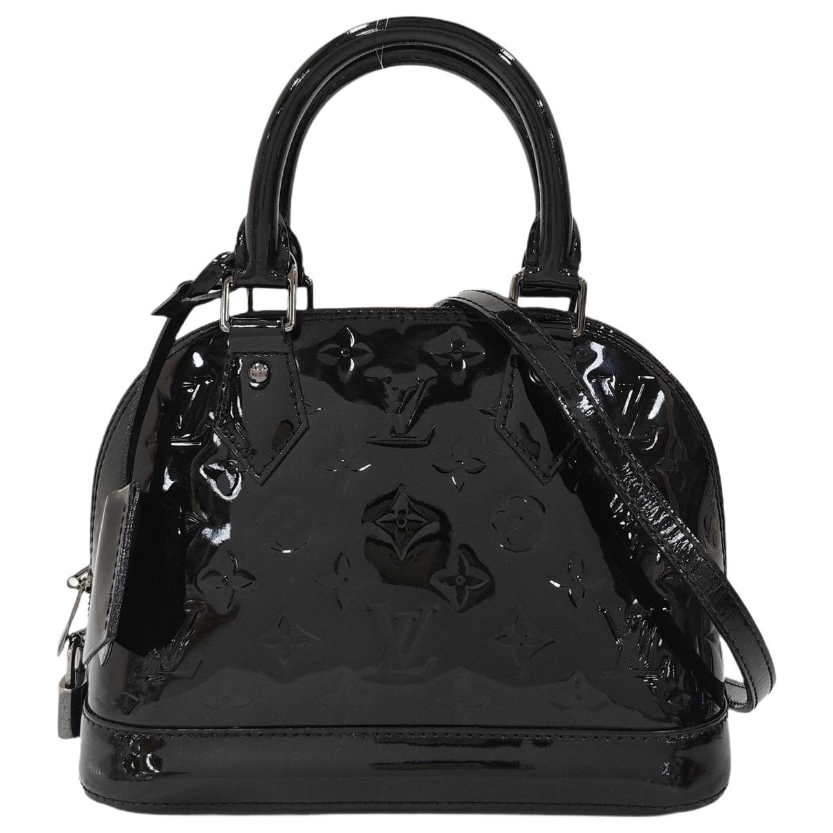 Alma BB patent leather handbag