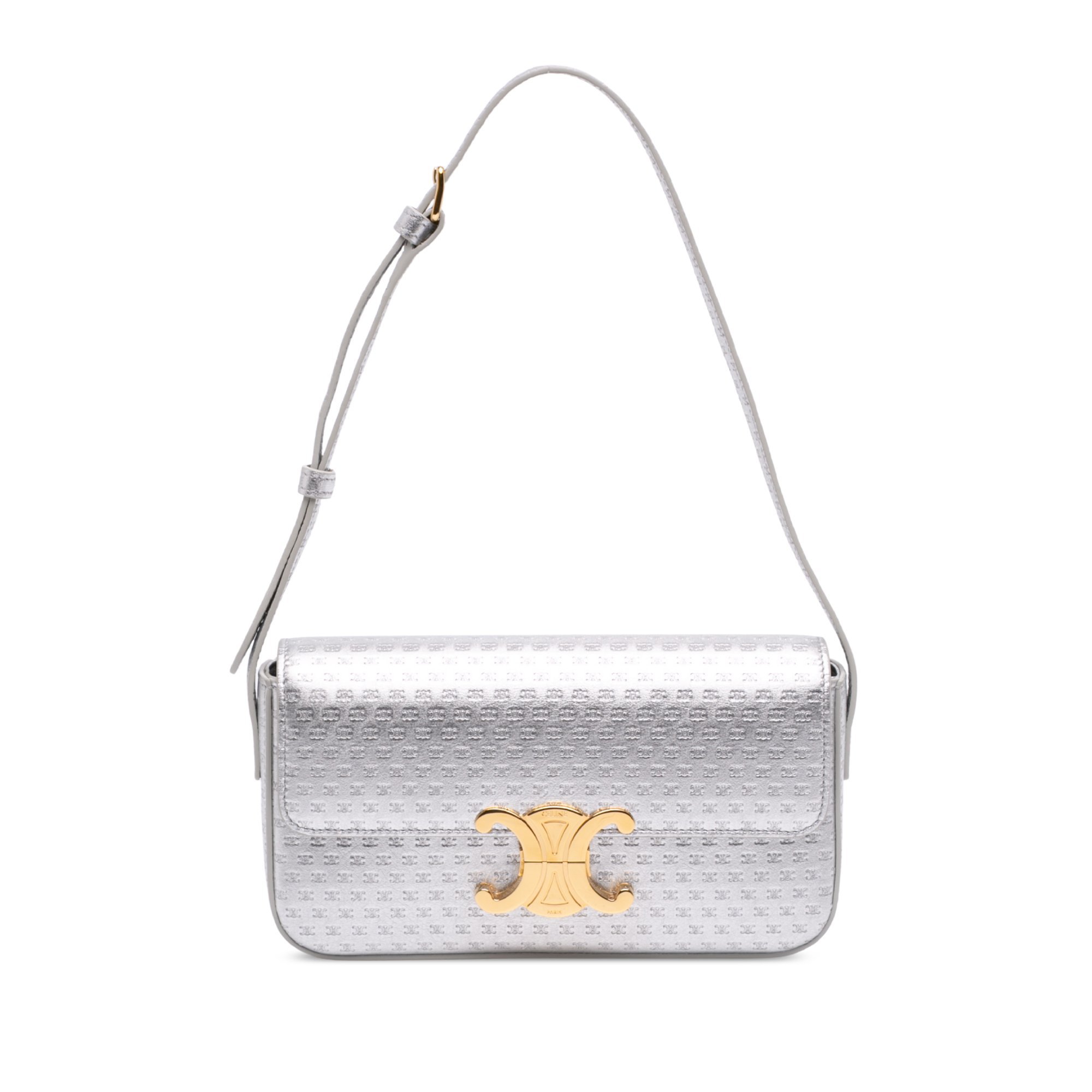 Triomphe leather handbag