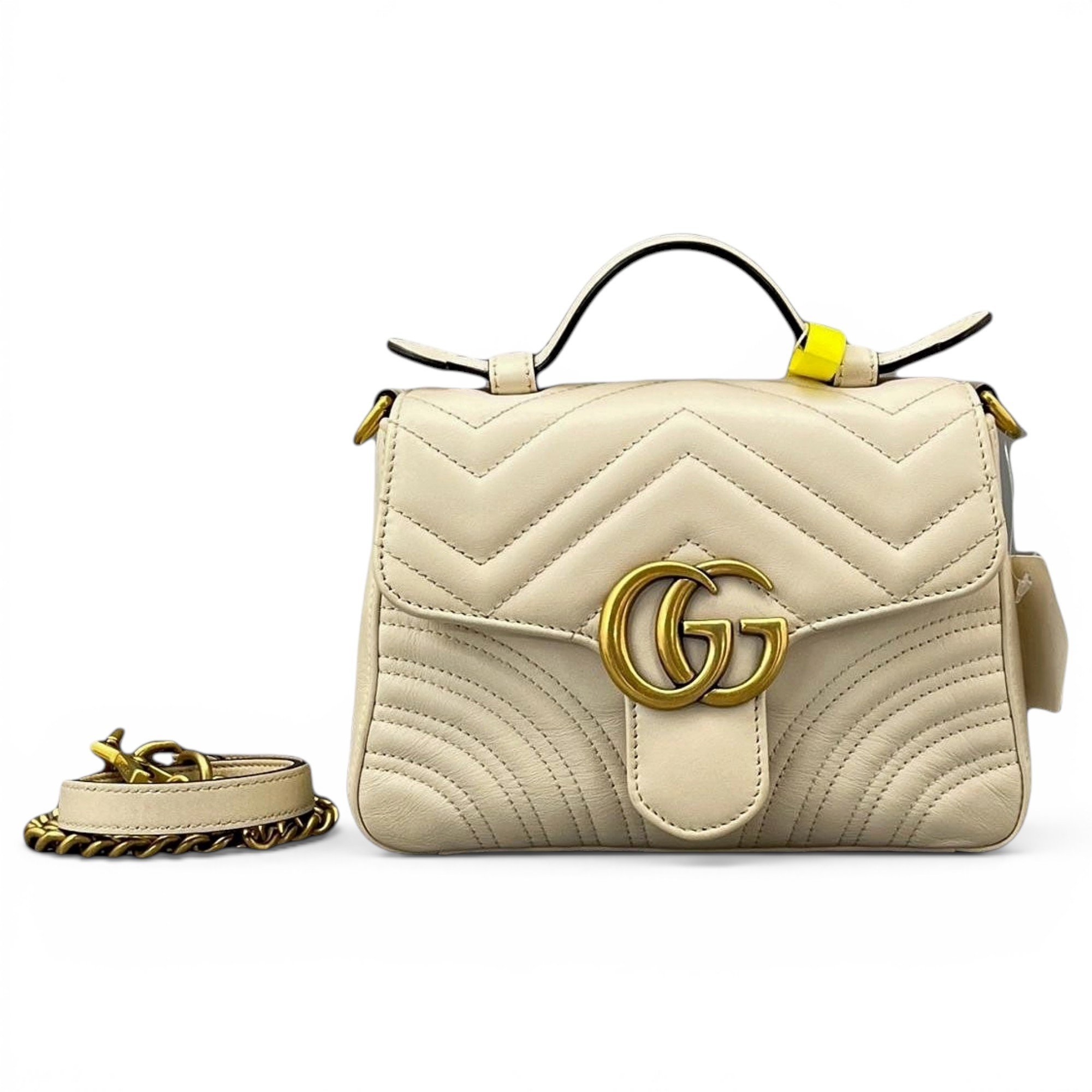 GG Marmont Flap leather handbag