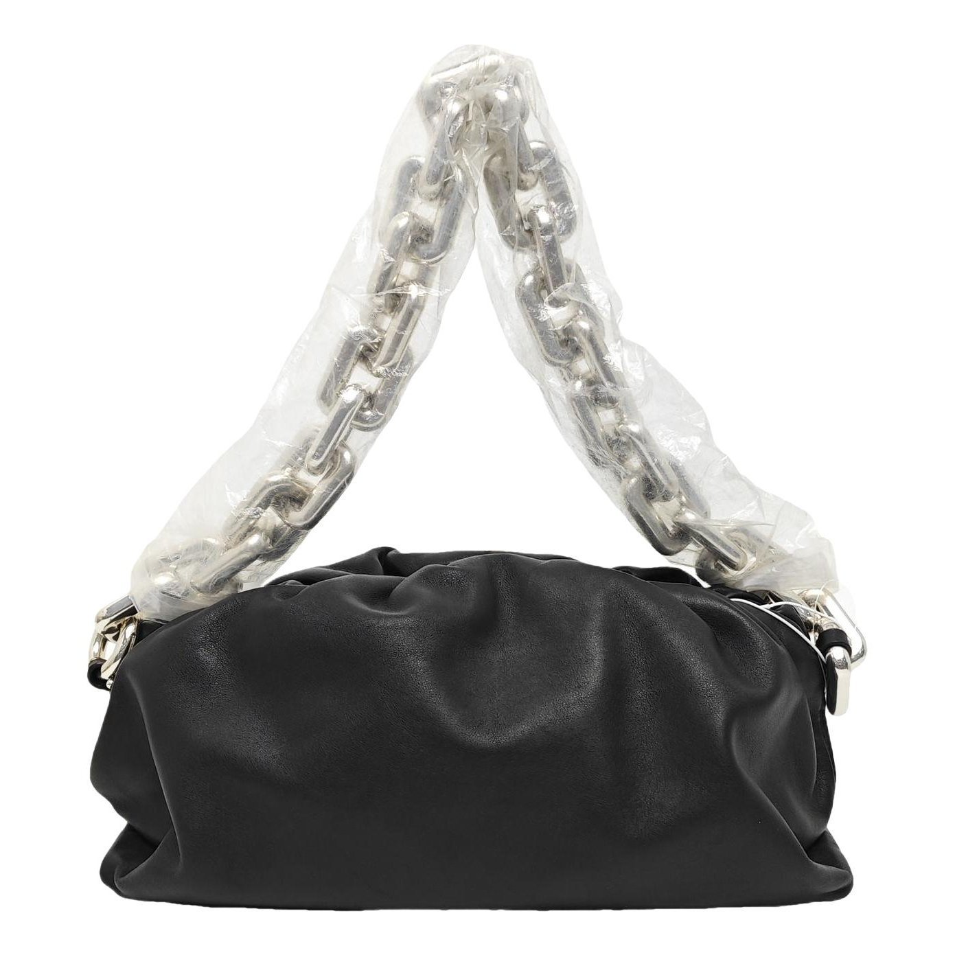 Chain Pouch leather handbag