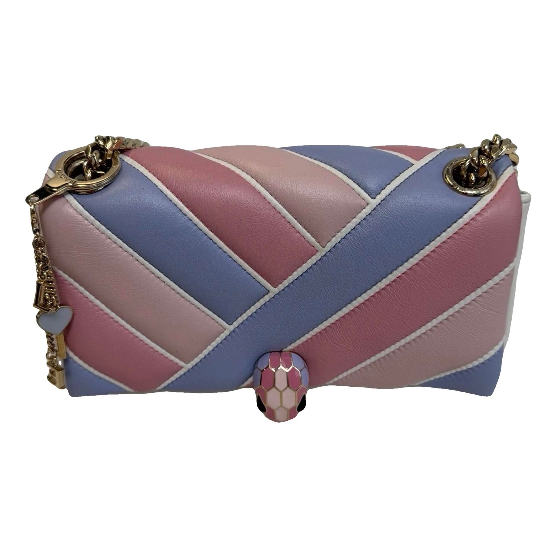 Serpenti leather crossbody bag