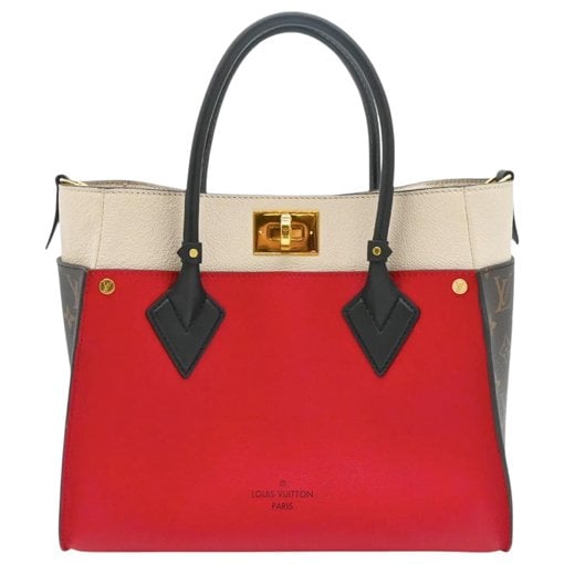 On My Side leather tote